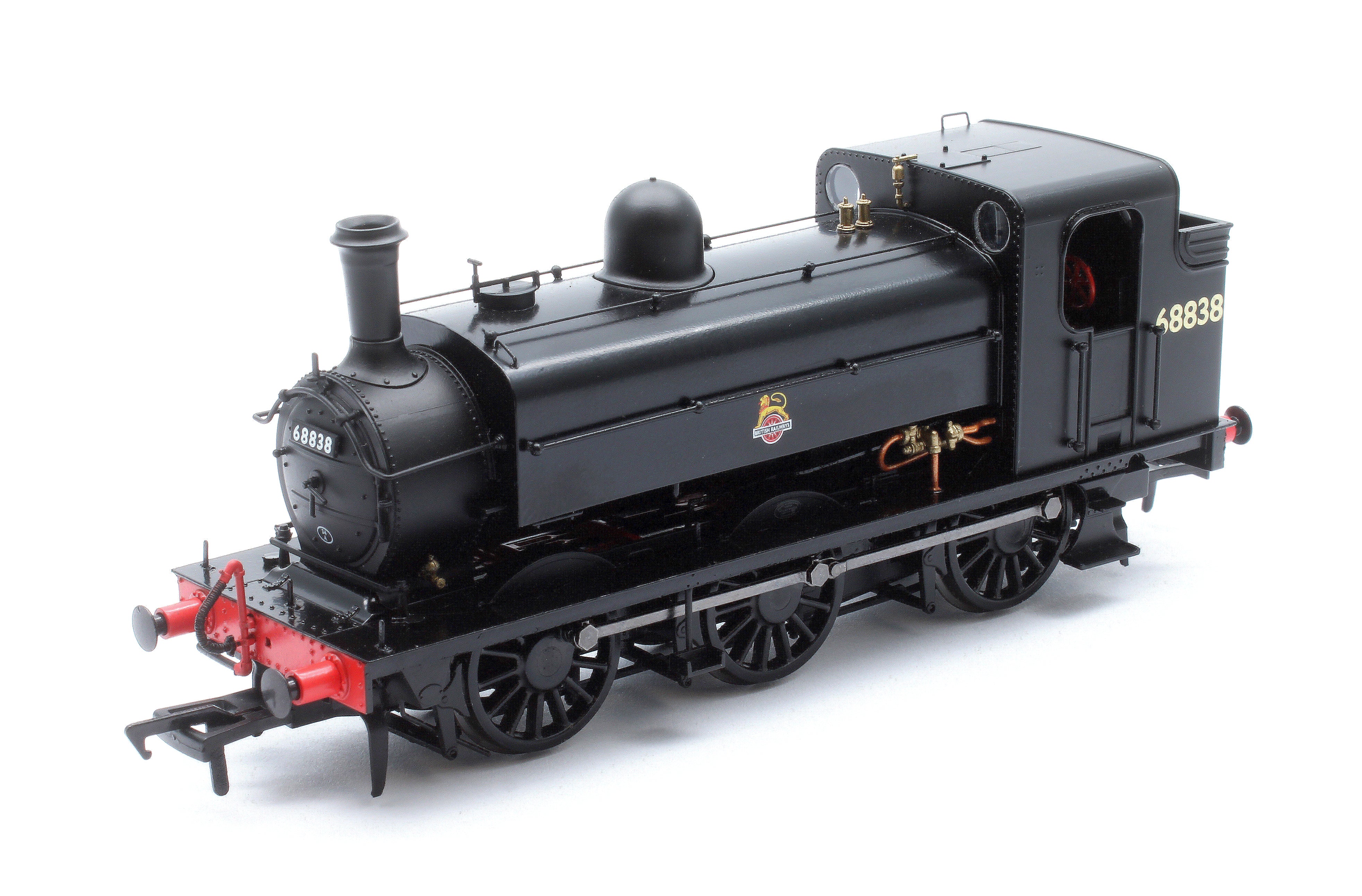 958508 LNER J52/2 No.68838 BR Unlined Black Early Crest Steam Tank Locomotive - DCC Sound - Image 7