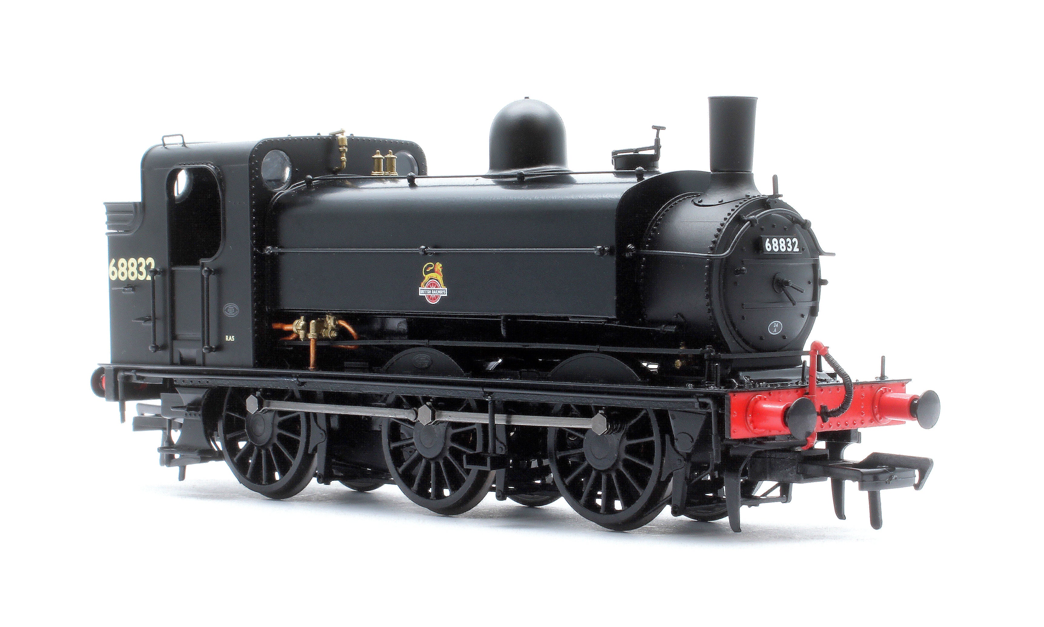 958509 LNER J52/2 No.68832 BR Unlined Black Early Crest Steam Tank Locomotive - DCC Sound - Image 4