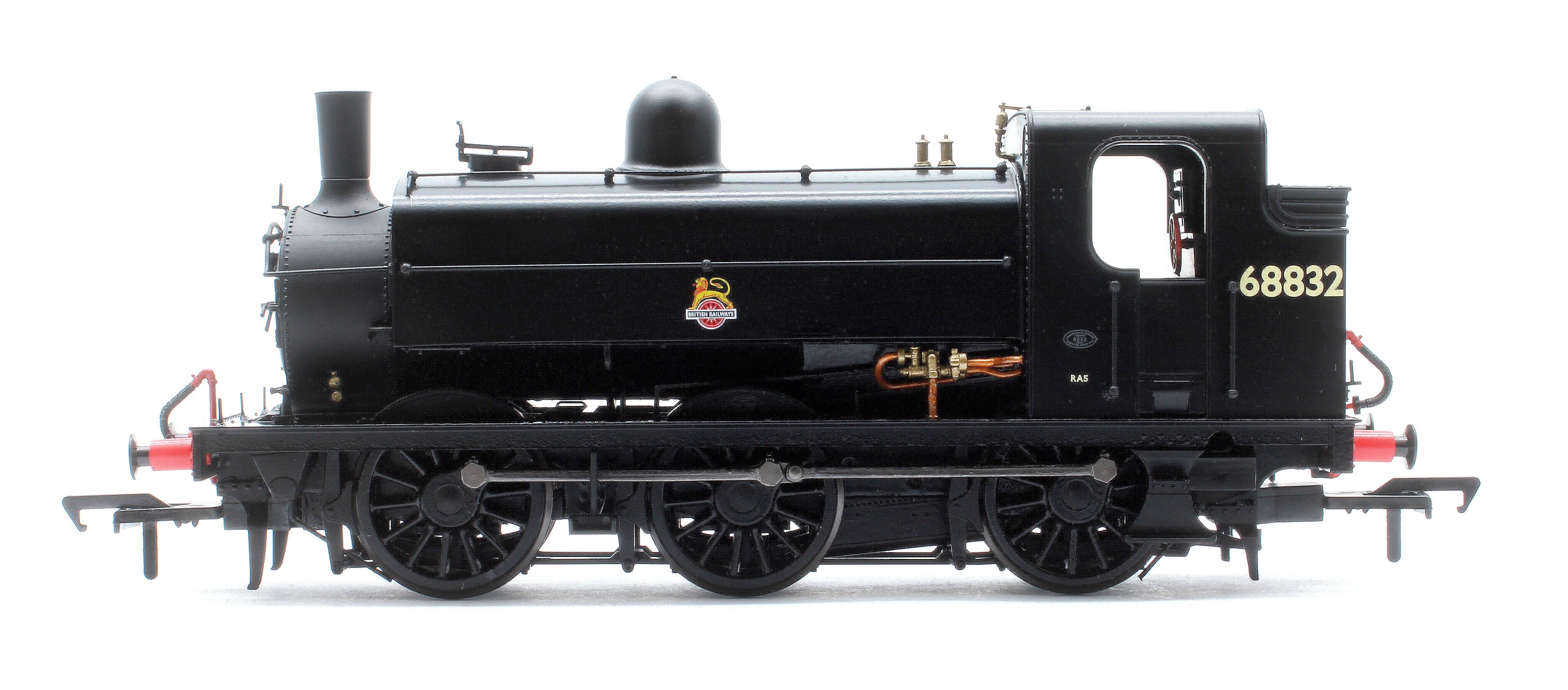 958509 LNER J52/2 No.68832 BR Unlined Black Early Crest Steam Tank Locomotive - DCC Sound - Image 5