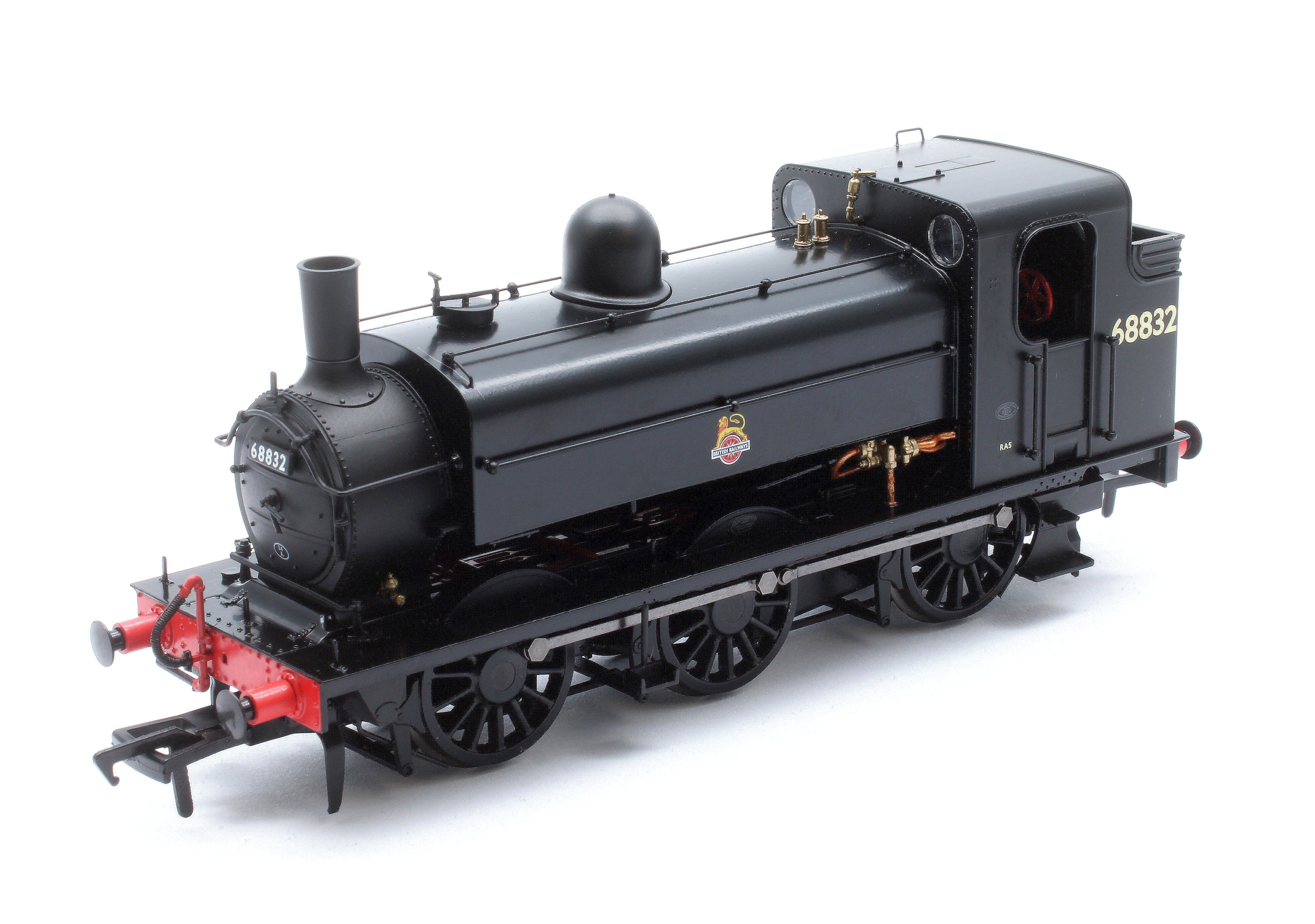 958509 LNER J52/2 No.68832 BR Unlined Black Early Crest Steam Tank Locomotive - DCC Sound - Image 7