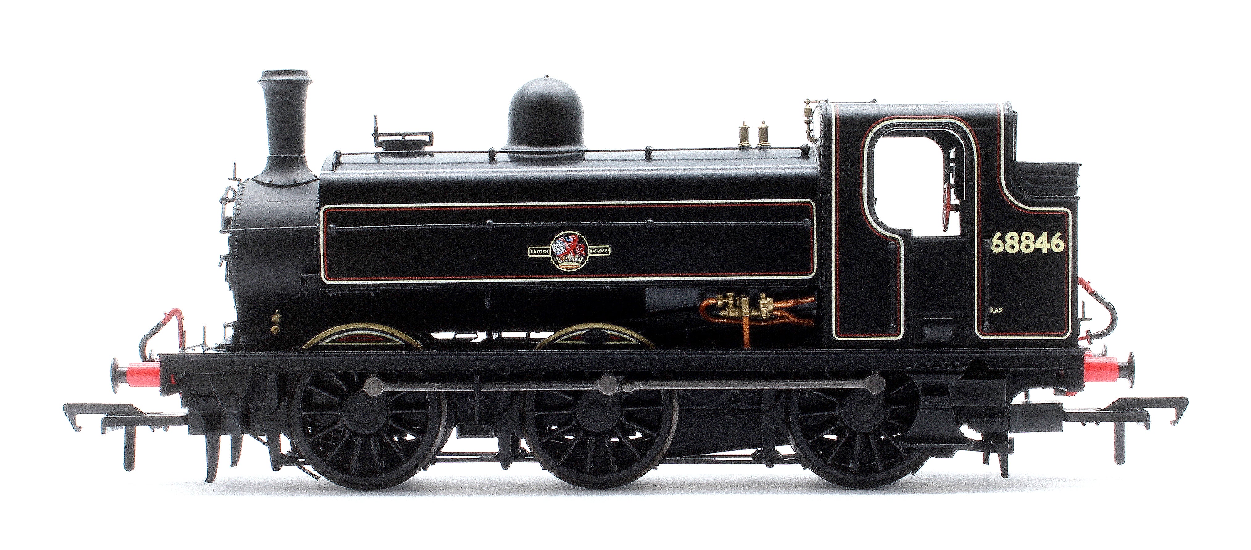 958511 LNER J52/2 No.68846 BR Lined Black Late Crest Steam Tank Locomotive - DCC Sound - Image 6