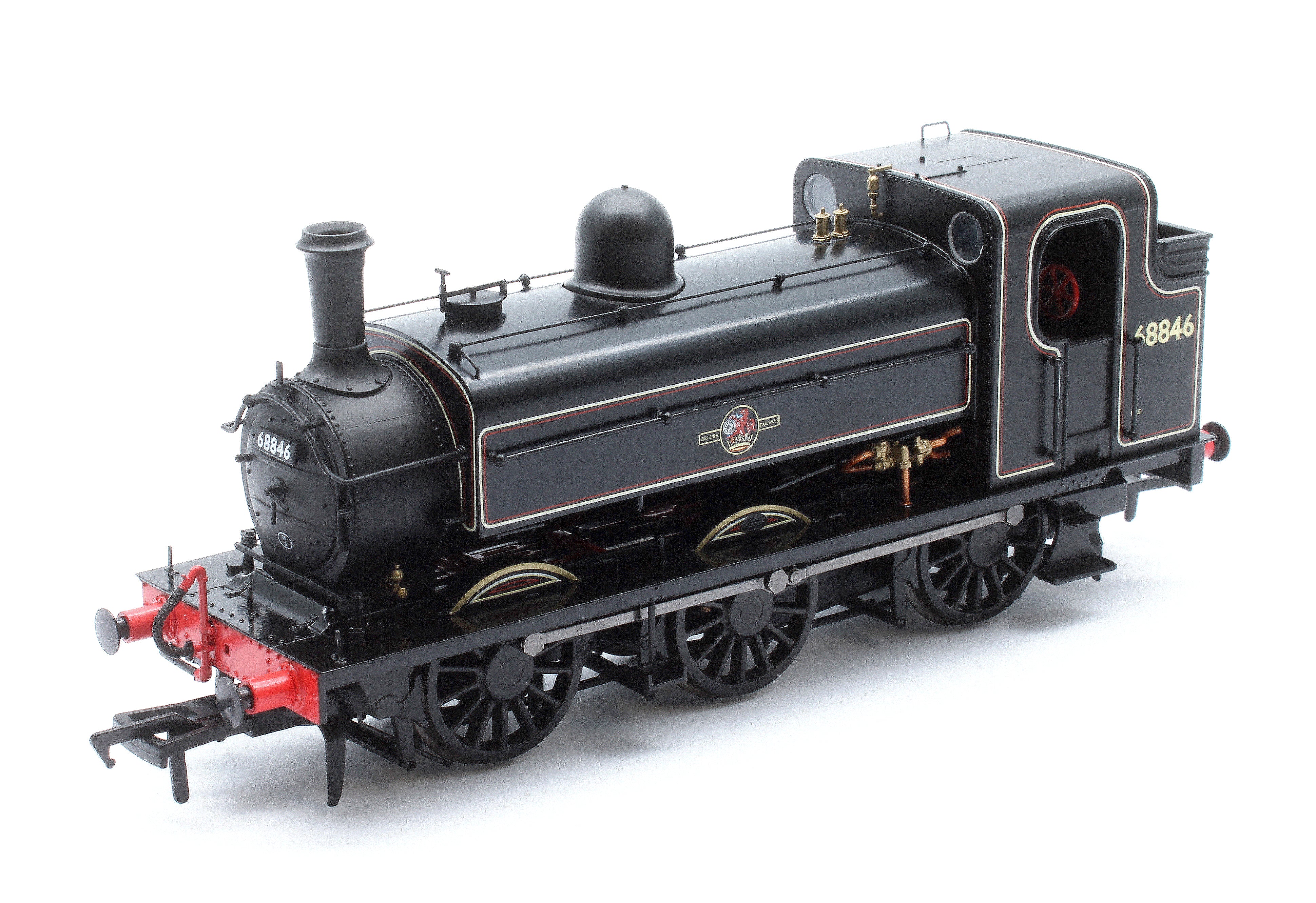958511 LNER J52/2 No.68846 BR Lined Black Late Crest Steam Tank Locomotive - DCC Sound - Image 7