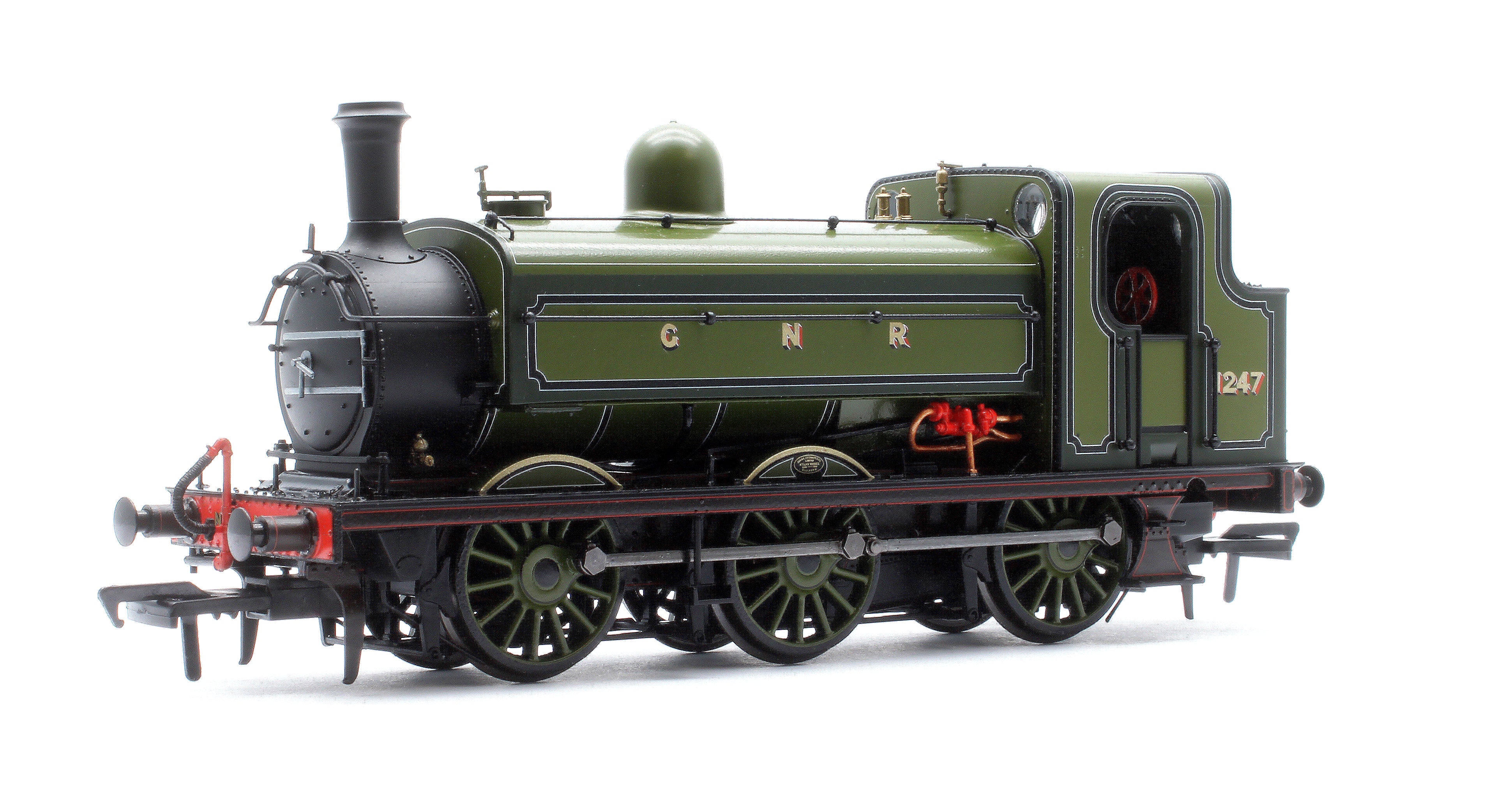 958512 GNR J13 No.1247 GNR Green 1960s Railtour Condition Steam Tank Locomotive - DCC Sound