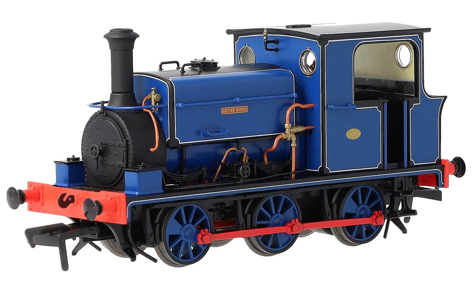 960501 Manning Wardle L Class 'Matthew Murray' in Lined Blue 0-6-0ST Steam Tank Locomotive - DCC Sound
