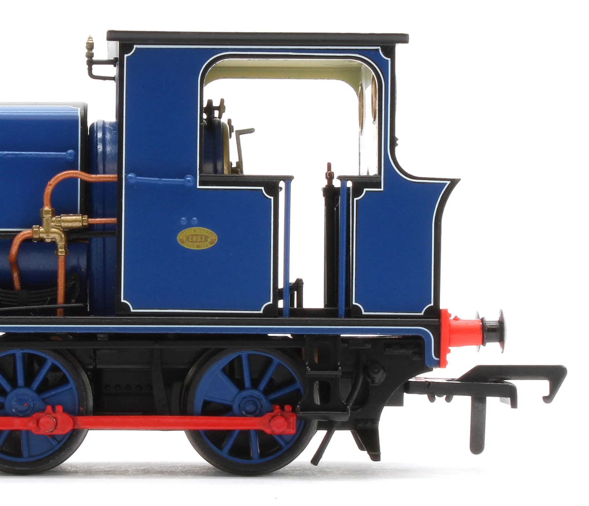 960501 Manning Wardle L Class 'Matthew Murray' in Lined Blue 0-6-0ST Steam Tank Locomotive - DCC Sound - Image 10