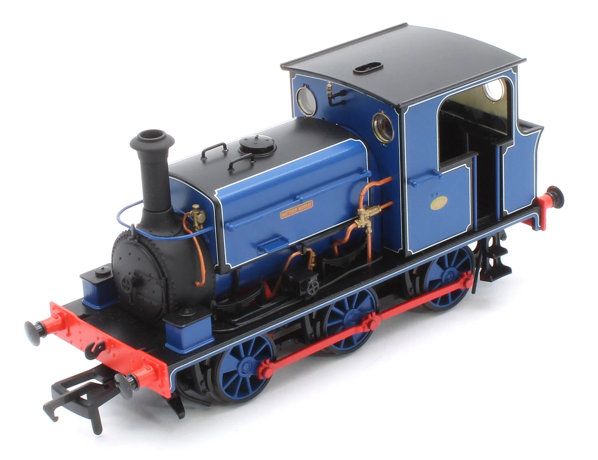 960501 Manning Wardle L Class 'Matthew Murray' in Lined Blue 0-6-0ST Steam Tank Locomotive - DCC Sound - Image 11