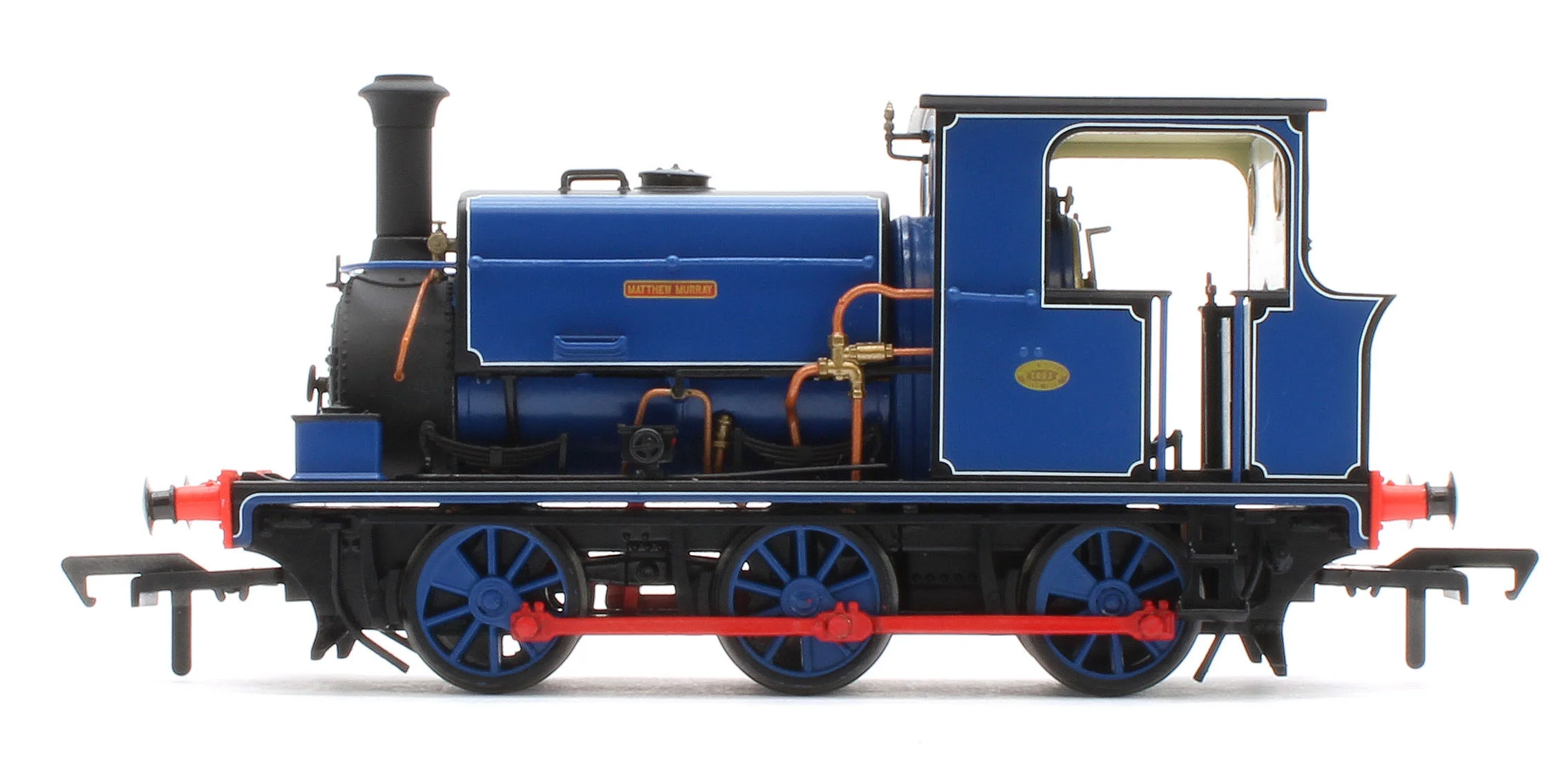 960501 Manning Wardle L Class 'Matthew Murray' in Lined Blue 0-6-0ST Steam Tank Locomotive - DCC Sound - Image 2
