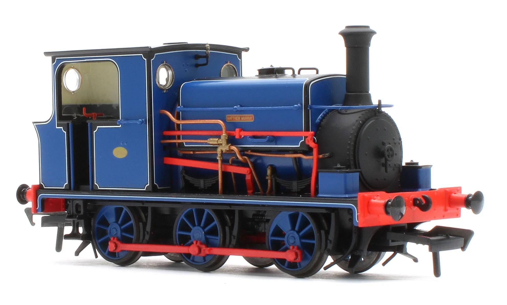 960501 Manning Wardle L Class 'Matthew Murray' in Lined Blue 0-6-0ST Steam Tank Locomotive - DCC Sound - Image 6