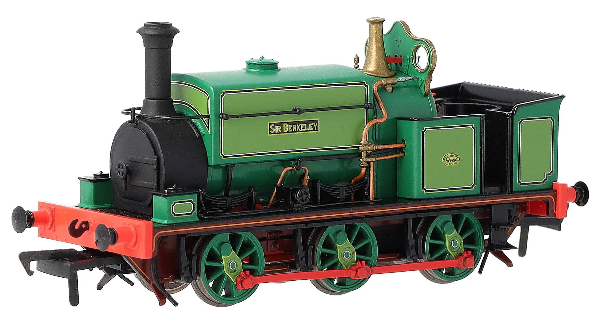 960503 Manning Wardle L Class 'Sir Berkeley' (as Preserved) in Lined Green 0-6-0ST Steam Tank Locomotive - DCC Sound
