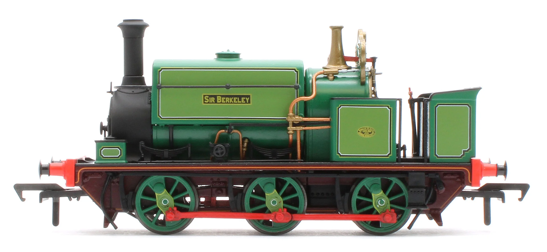 960503 Manning Wardle L Class 'Sir Berkeley' (as Preserved) in Lined Green 0-6-0ST Steam Tank Locomotive - DCC Sound - Image 2