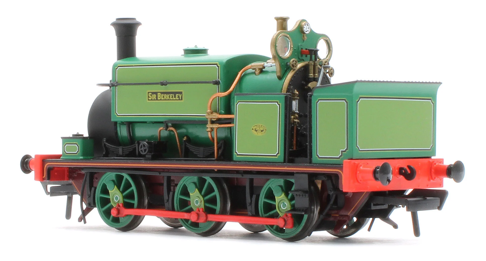 960503 Manning Wardle L Class 'Sir Berkeley' (as Preserved) in Lined Green 0-6-0ST Steam Tank Locomotive - DCC Sound - Image 3