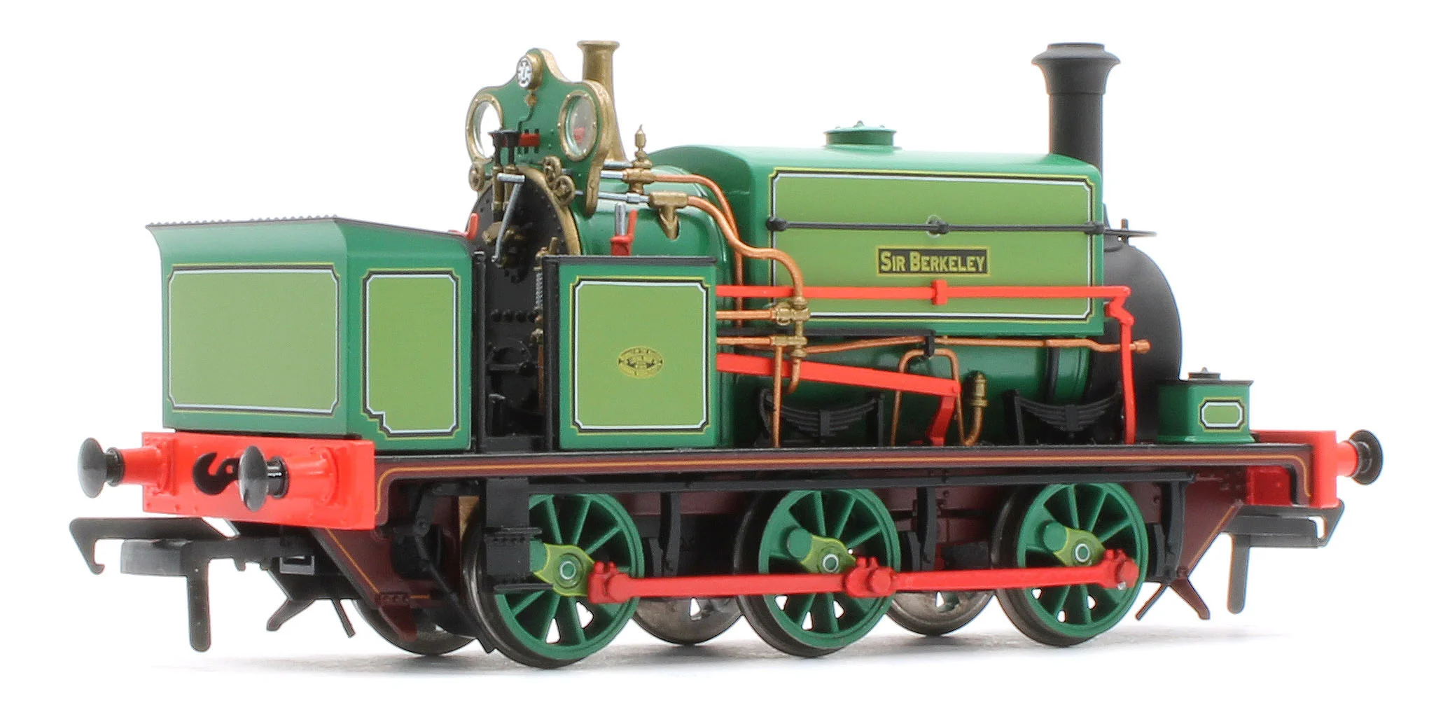 960503 Manning Wardle L Class 'Sir Berkeley' (as Preserved) in Lined Green 0-6-0ST Steam Tank Locomotive - DCC Sound - Image 4