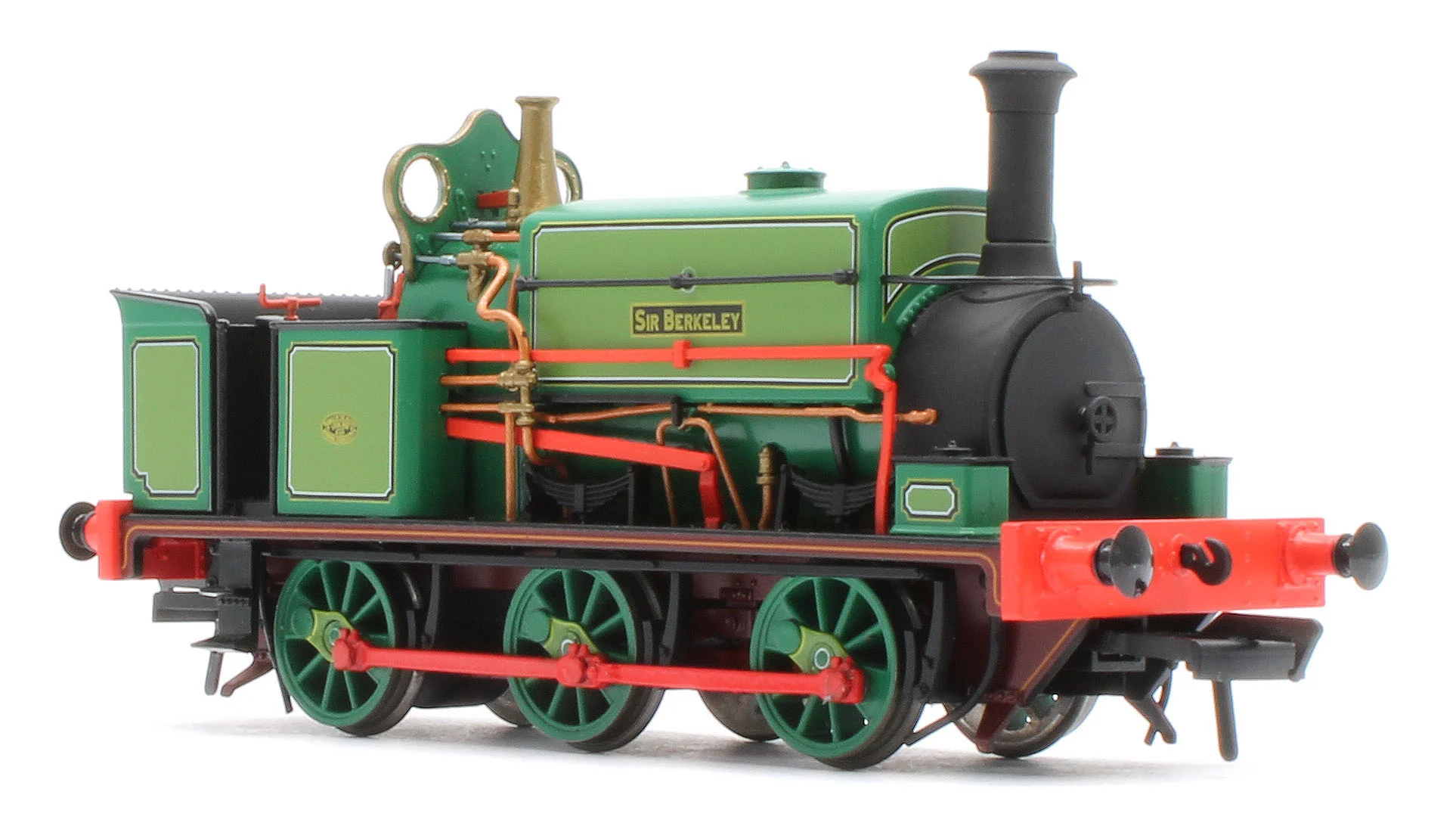 960503 Manning Wardle L Class 'Sir Berkeley' (as Preserved) in Lined Green 0-6-0ST Steam Tank Locomotive - DCC Sound - Image 6