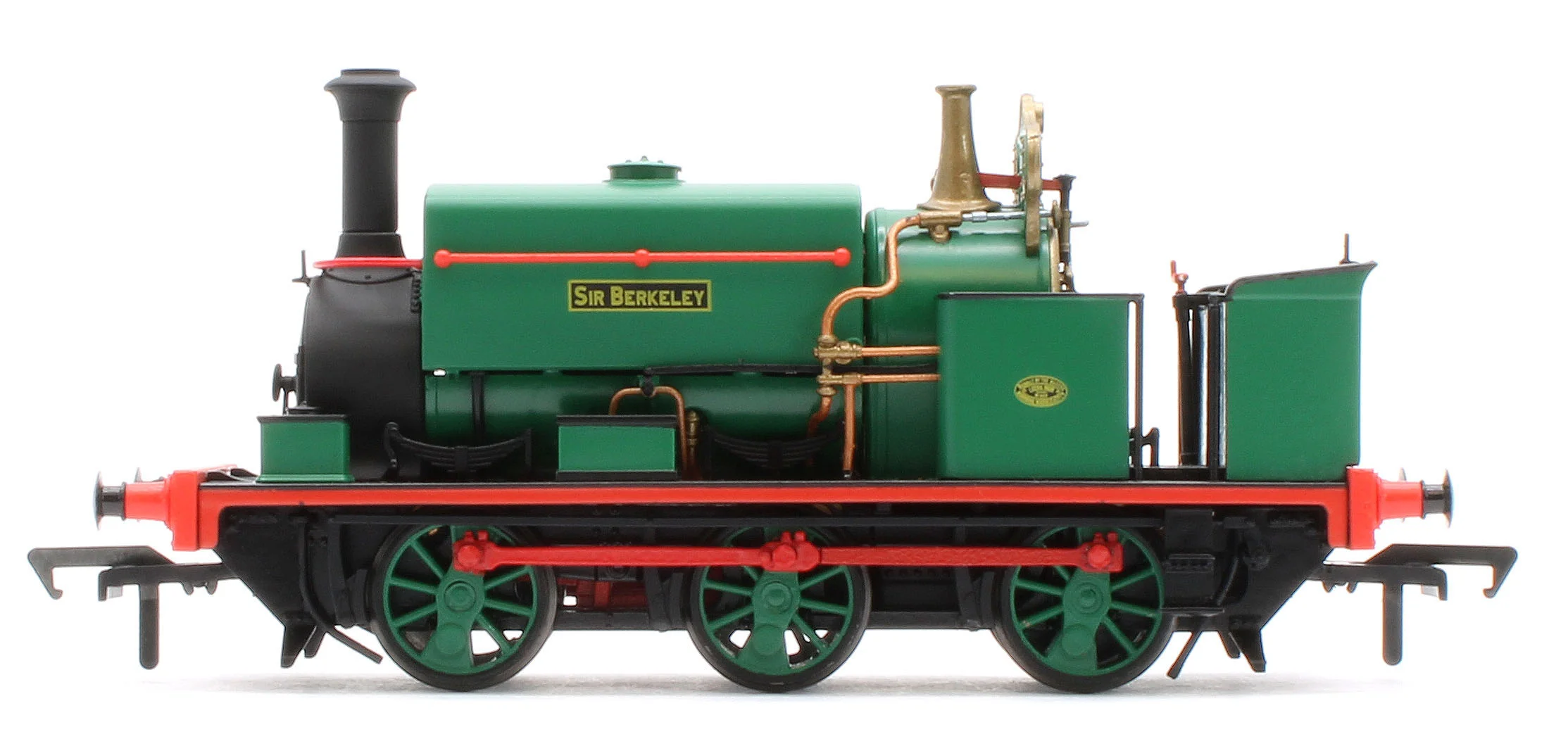 960504 Manning Wardle L Class 'Sir Berkeley (Cranford Condition) in Green 0-6-0ST Steam Tank Locomotive - DCC Sound - Image 2