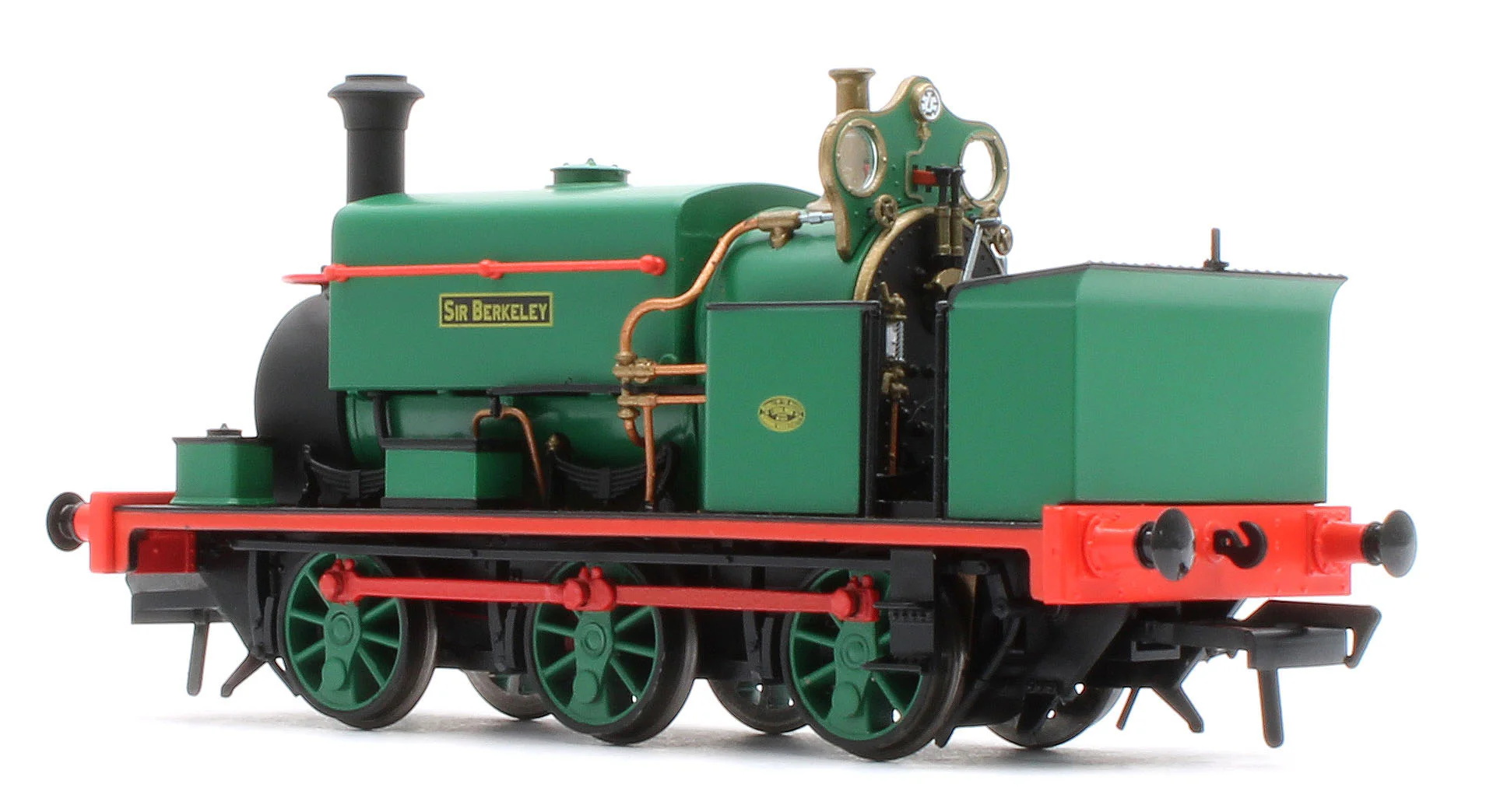 960504 Manning Wardle L Class 'Sir Berkeley (Cranford Condition) in Green 0-6-0ST Steam Tank Locomotive - DCC Sound - Image 3