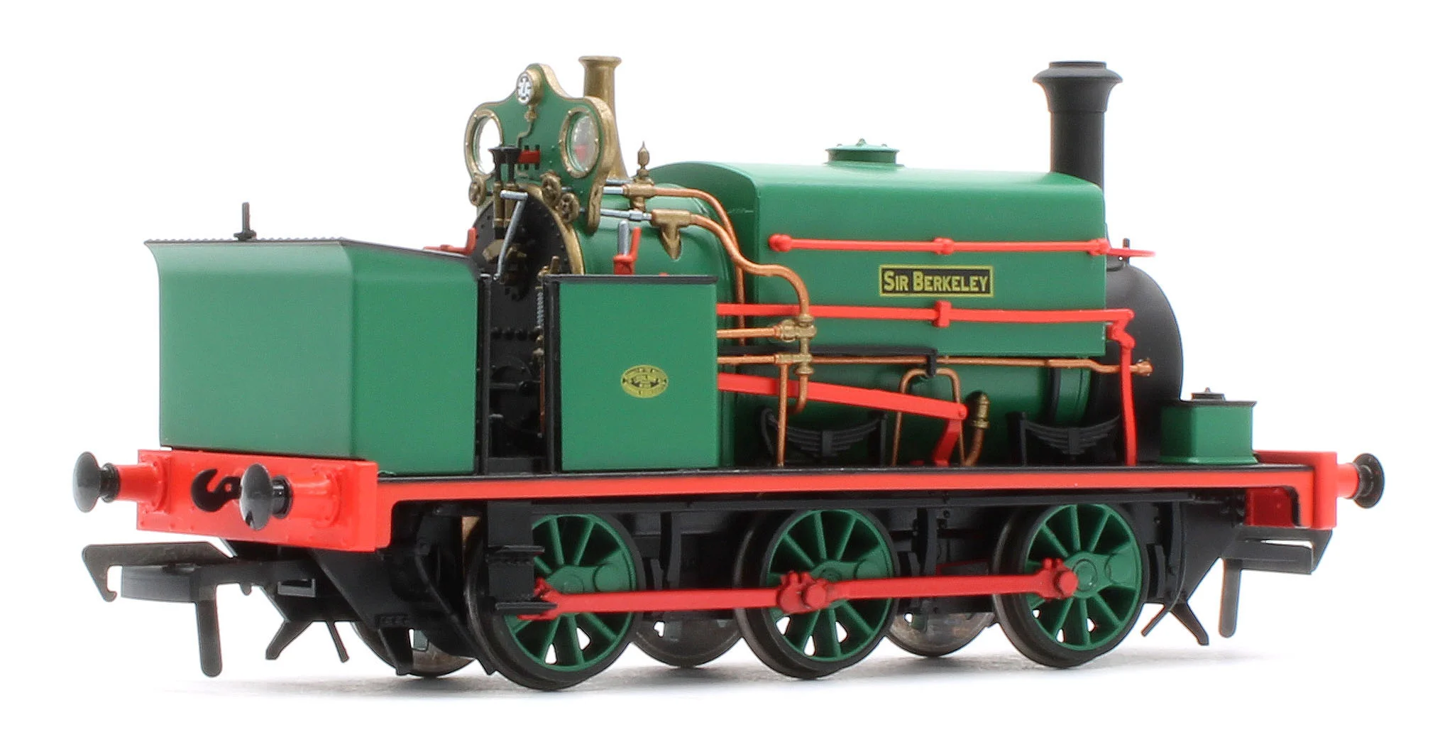 960504 Manning Wardle L Class 'Sir Berkeley (Cranford Condition) in Green 0-6-0ST Steam Tank Locomotive - DCC Sound - Image 4