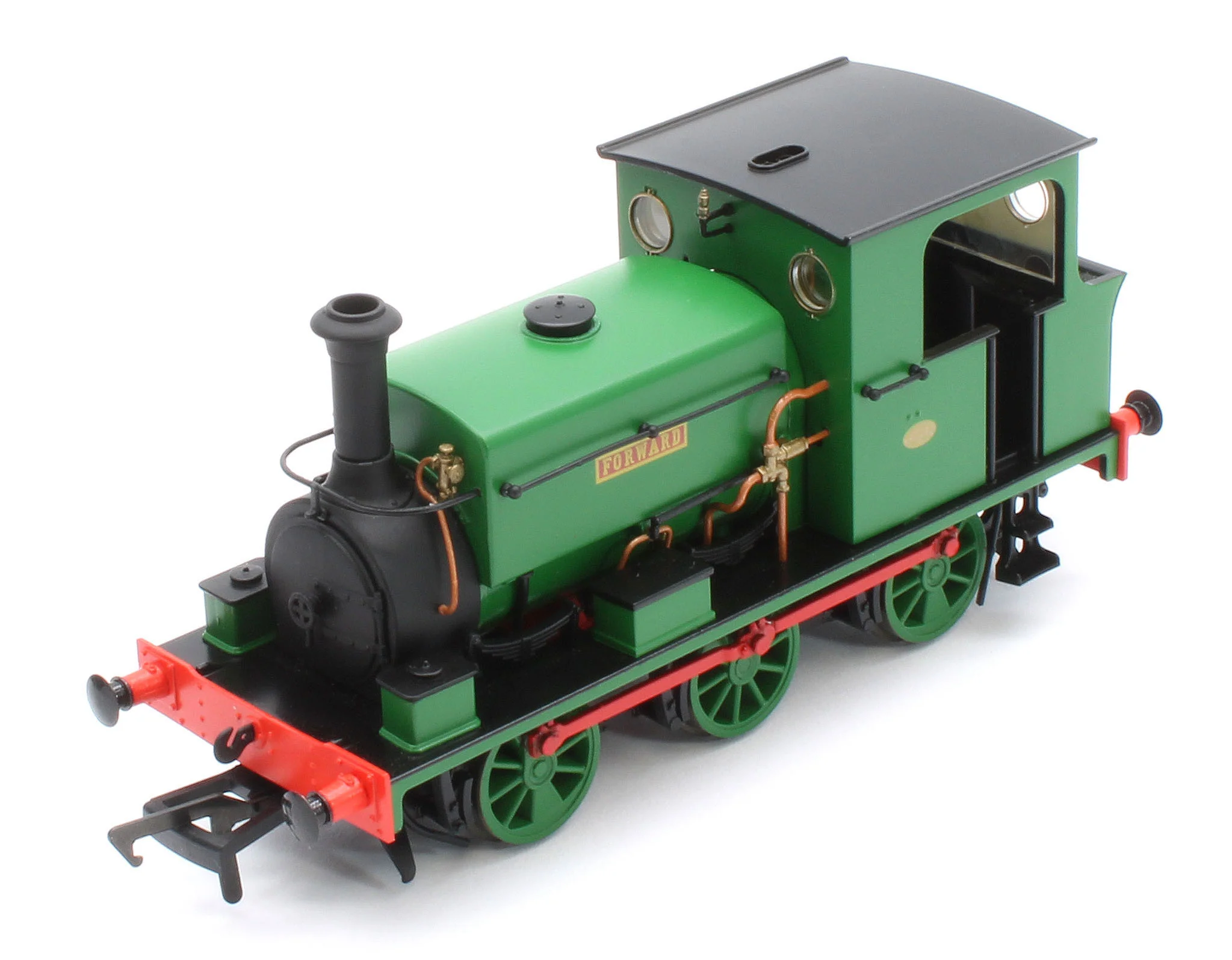 960506 Manning Wardle L Class 'Forward' in Plain Green 0-6-0ST Steam Tank Locomotive - DCC Sound - Image 11