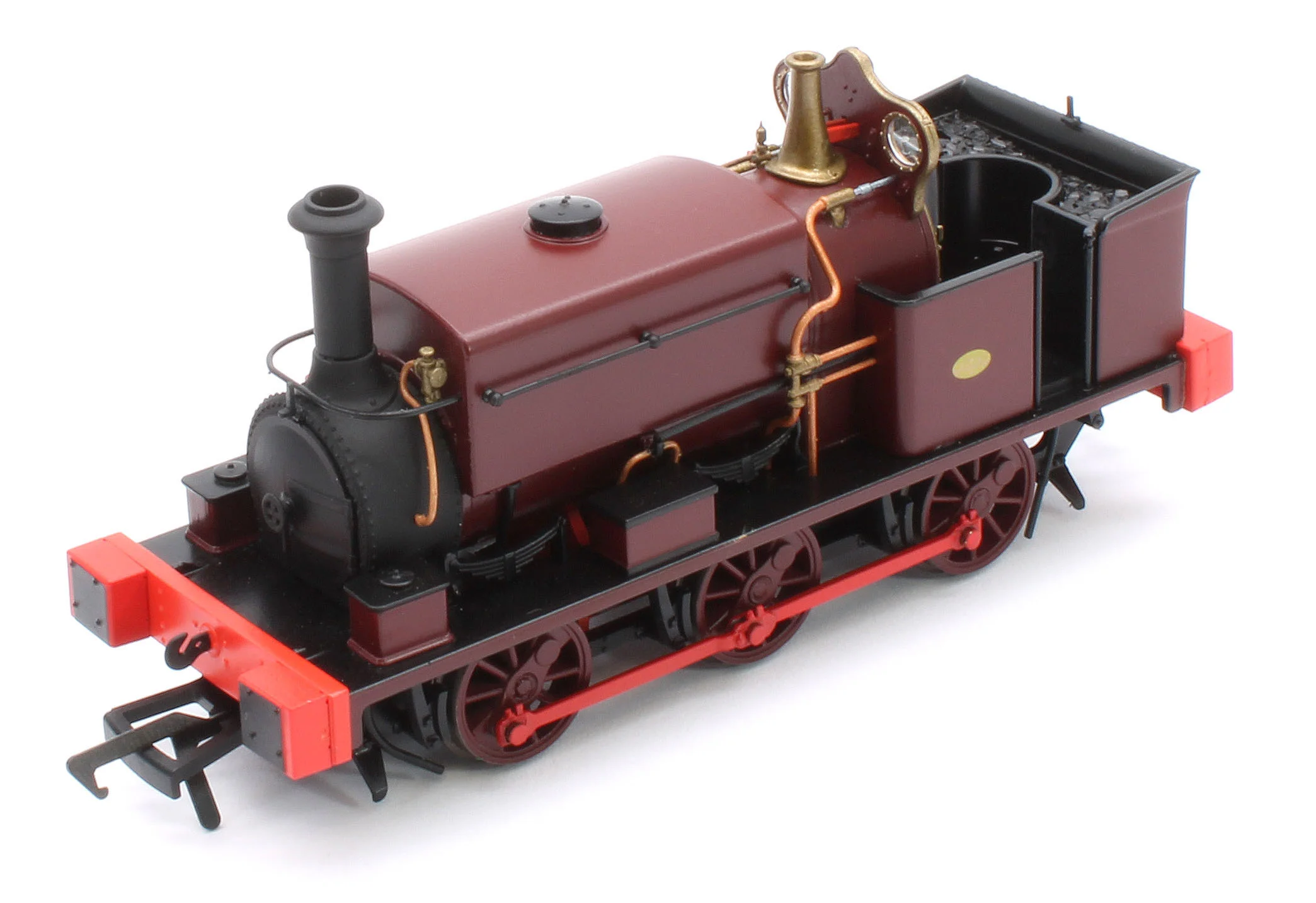 960508 Manning Wardle L Class Unnumbered in Plain Red 0-6-0ST Steam Tank Locomotive - DCC Sound - Image 11