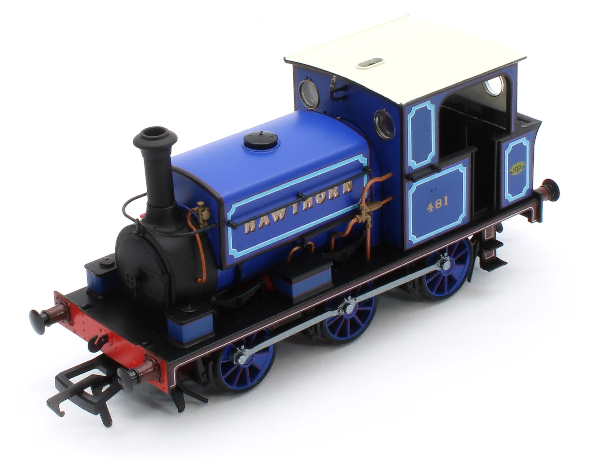 960510 Manning Wardle L Class 'What If' ‘Hawthorn’ No. 481 Bluebell Railway Blue 0-6-0ST Steam Tank Locomotive - DCC Sound - Image 10