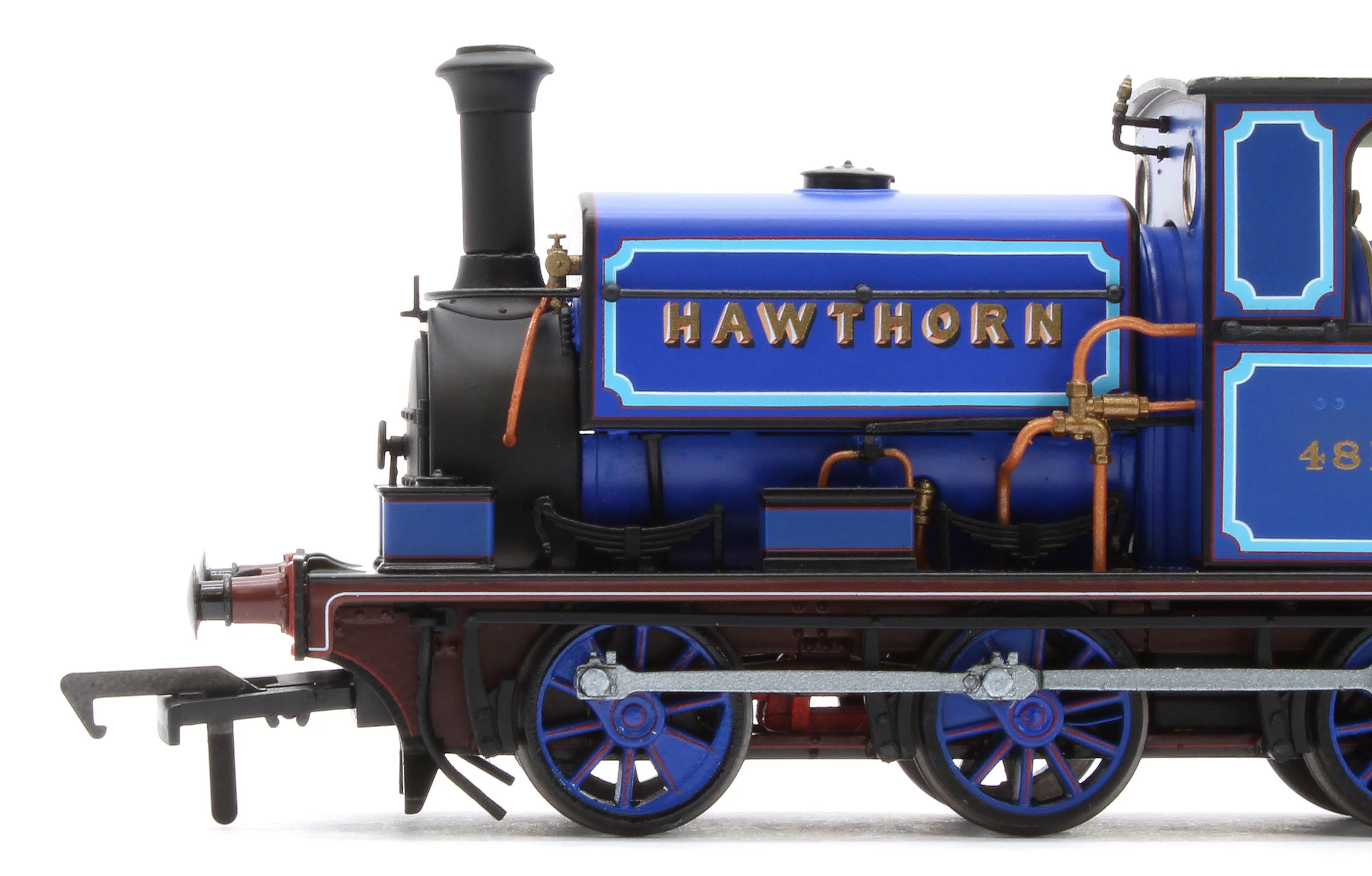 960510 Manning Wardle L Class 'What If' ‘Hawthorn’ No. 481 Bluebell Railway Blue 0-6-0ST Steam Tank Locomotive - DCC Sound - Image 8