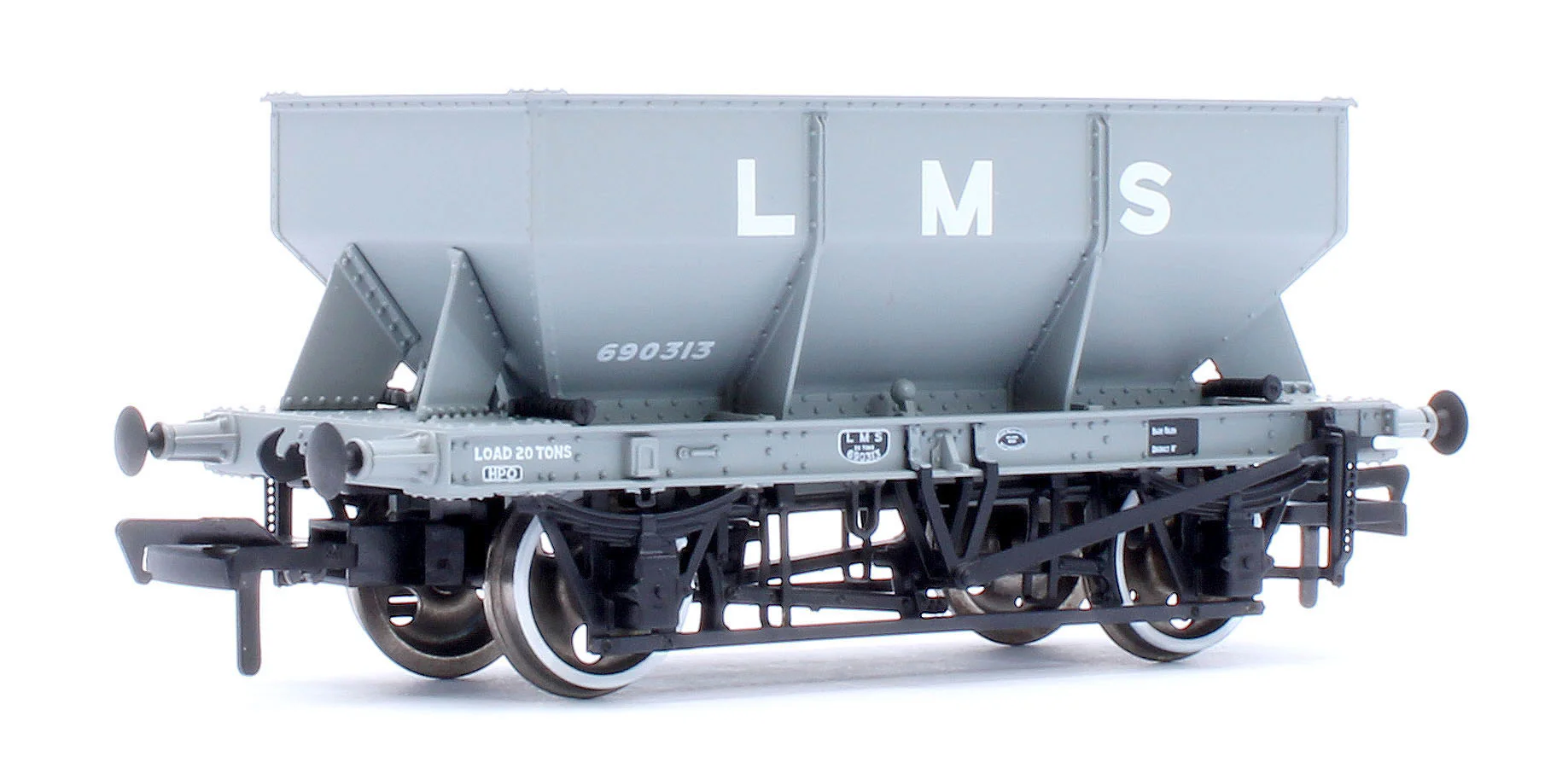 963001 LMS Iron Ore Hopper - LMS (pre-36) No.690313