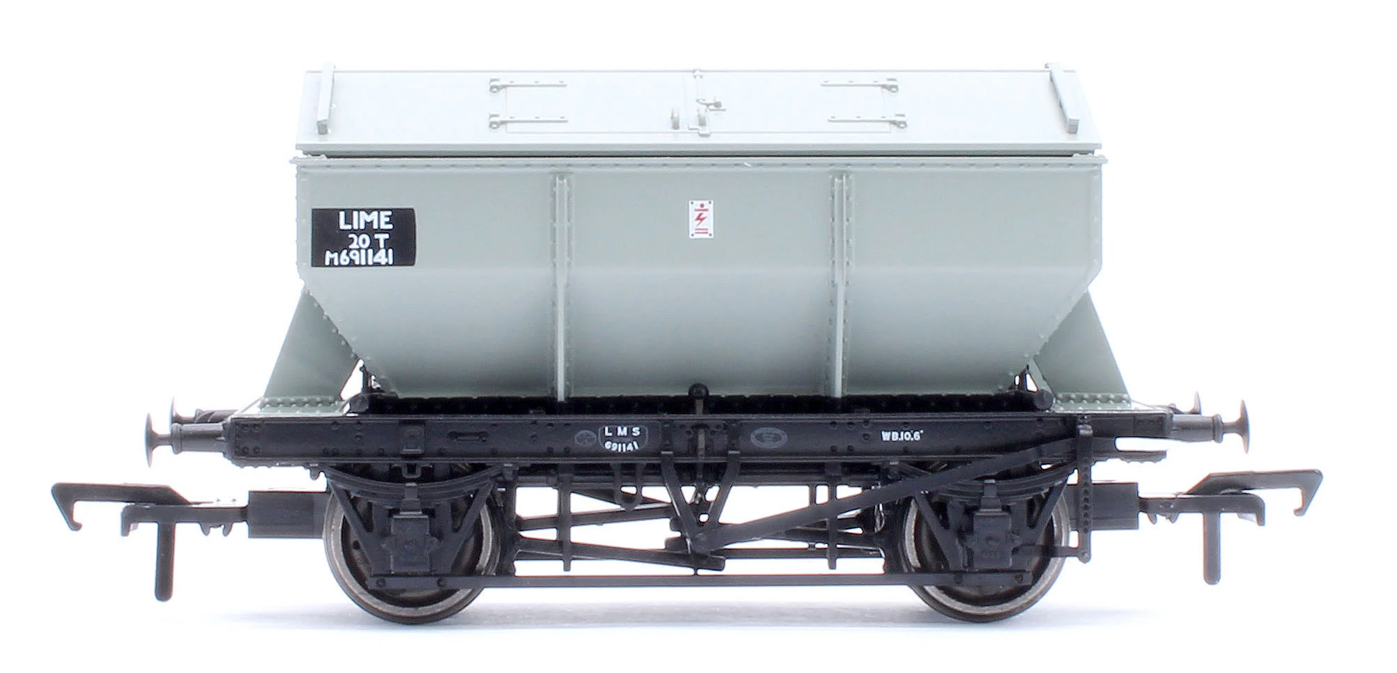 963013 LMS Iron Ore Hopper - BR (Lime) No.M691141 - Image 2