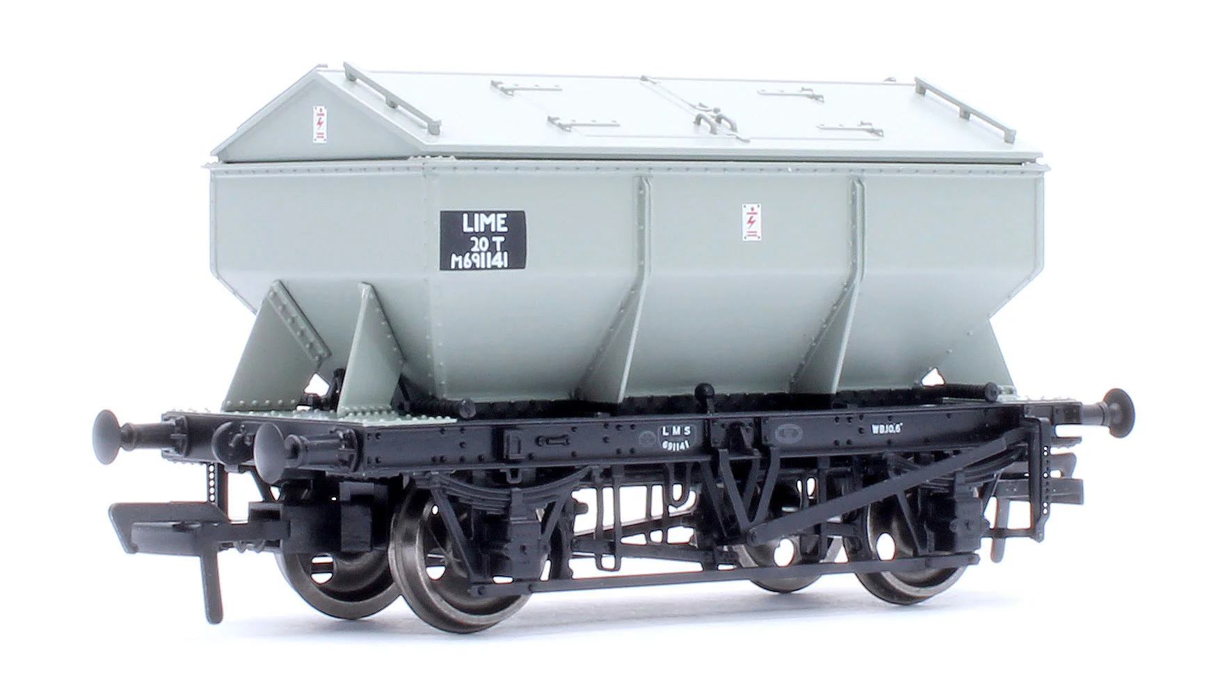 963013 LMS Iron Ore Hopper - BR (Lime) No.M691141 - Image 3