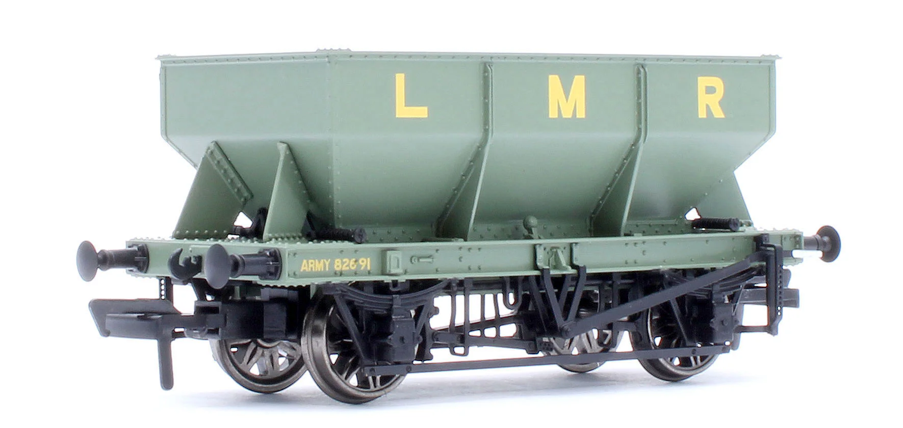 963015 LMS Iron Ore Hopper - Longmoor Military Railway No.82691 - Image 3