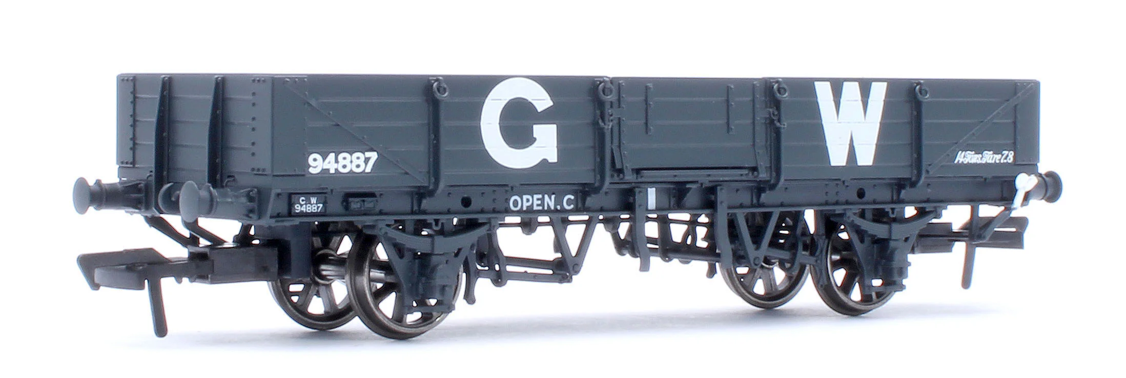 964002 GWR Dia. O19 Open C ‘Tube’ Wagon No.94887 - Image 3
