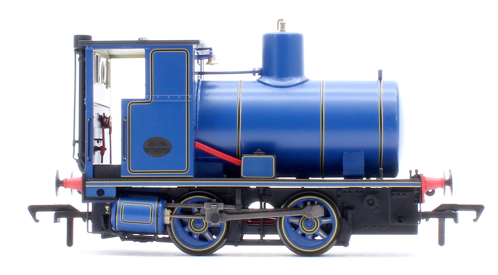 965002 Andrew Barclay Fireless 0-4-0 - Lined Caledonian Blue Steam Locomotive - Image 5