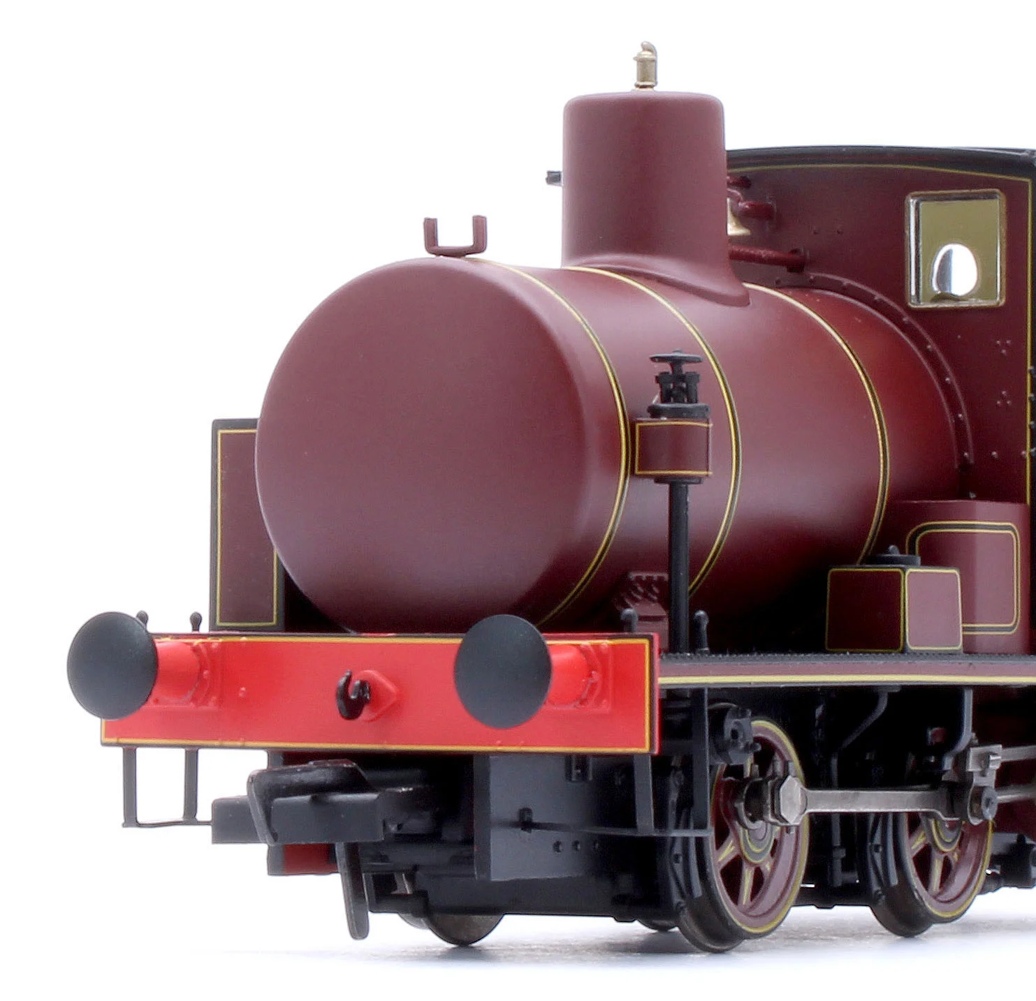 965010 Andrew Barclay Fireless 0-4-0 - Lined Maroon Steam Locomotive - Image 11