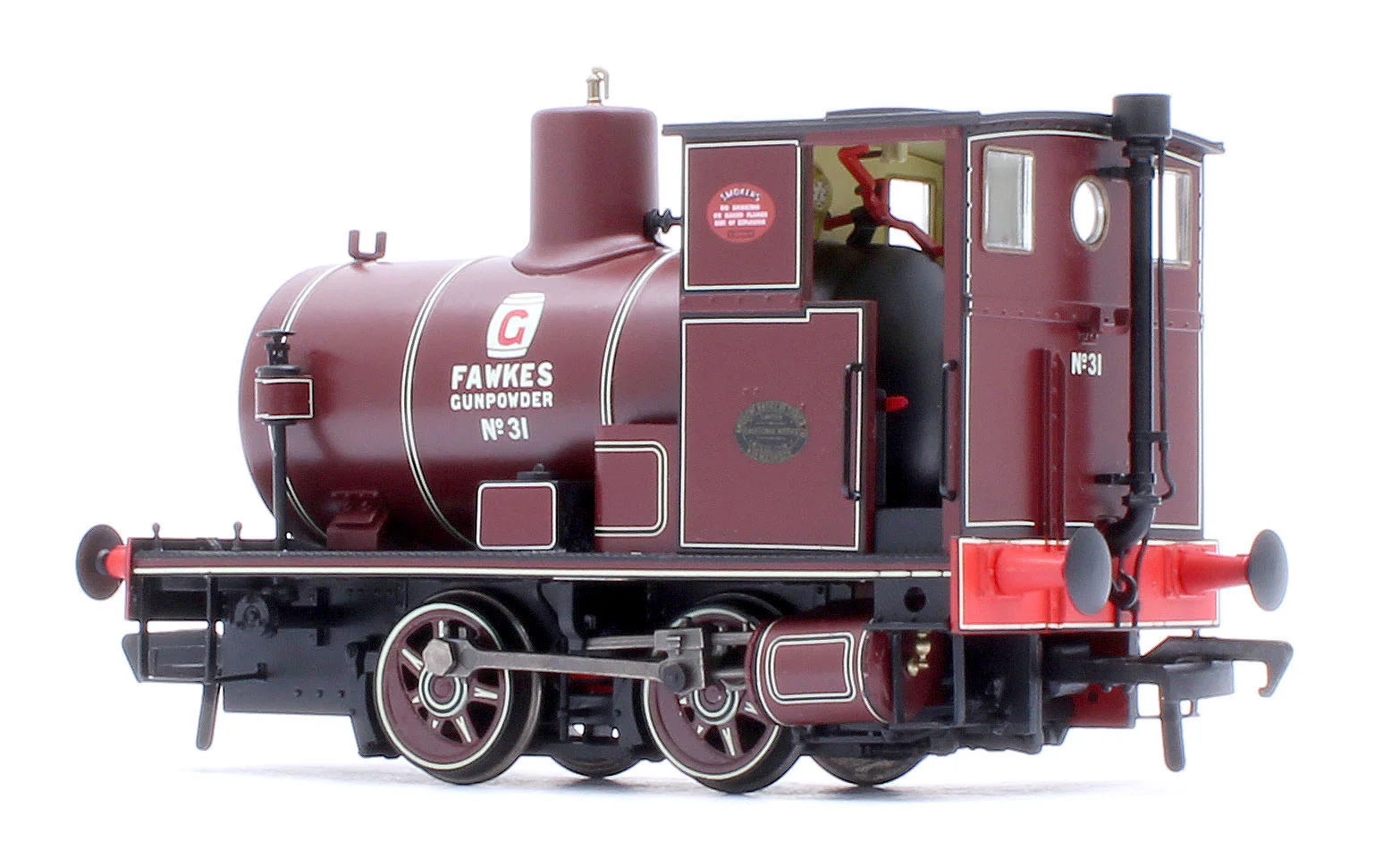 965011 Andrew Barclay Fireless 0-4-0 G. Fawkes Gunpowder Works No.31 Steam Locomotive - Image 3