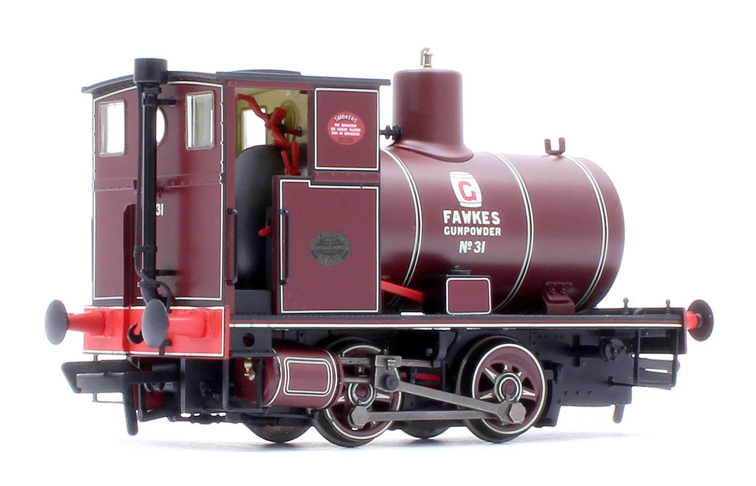 965011 Andrew Barclay Fireless 0-4-0 G. Fawkes Gunpowder Works No.31 Steam Locomotive - Image 4