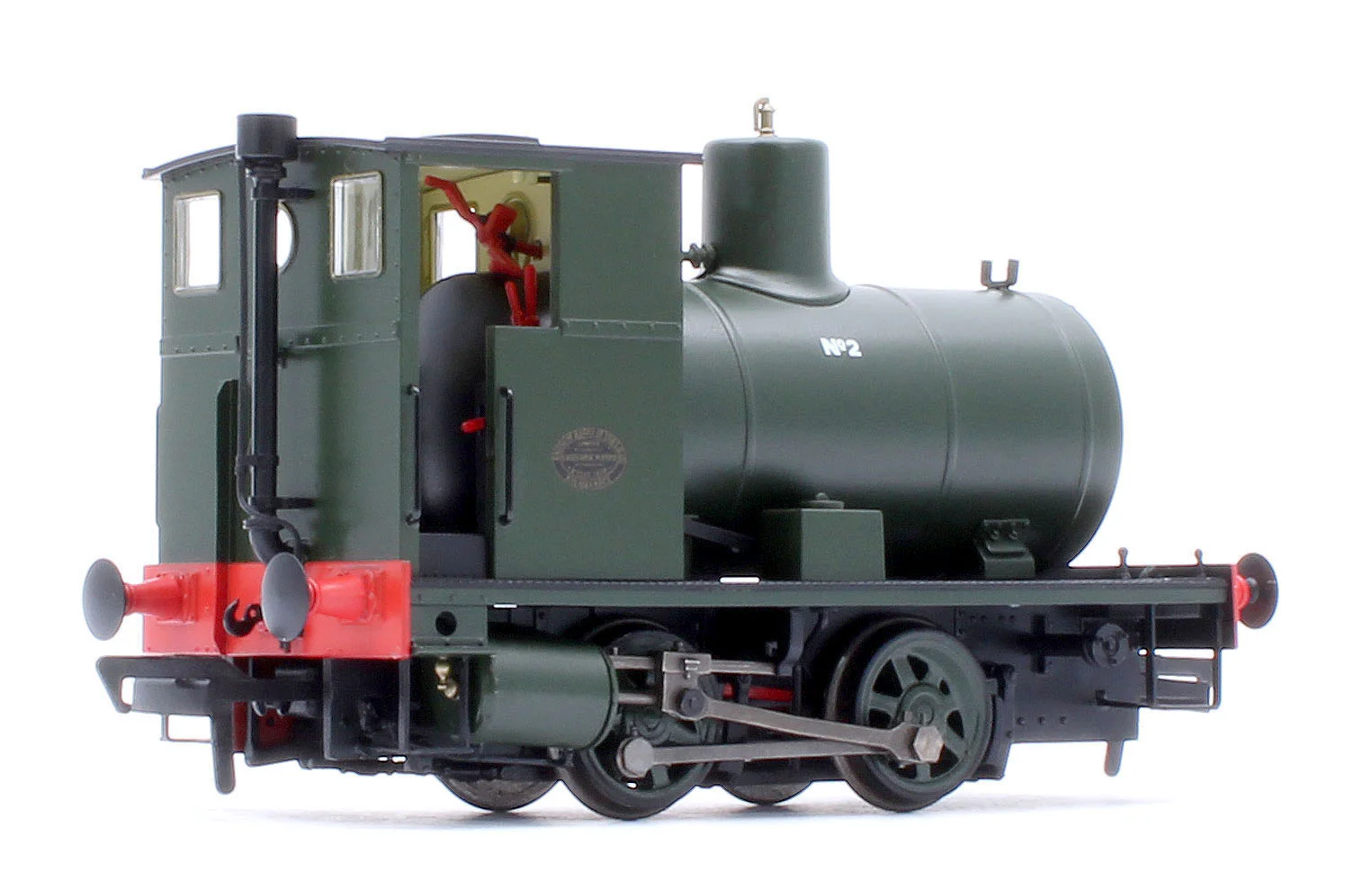 965501 Andrew Barclay Fireless 0-4-0 - Bowaters (Kent) No.2 (Works No. 1962) Steam Locomotive - DCC Sound - Image 4