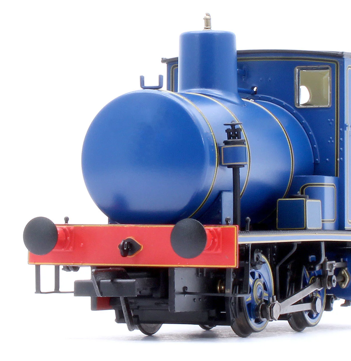 965502 Andrew Barclay Fireless 0-4-0 - Lined Caledonian Blue Steam Locomotive - DCC Sound - Image 11