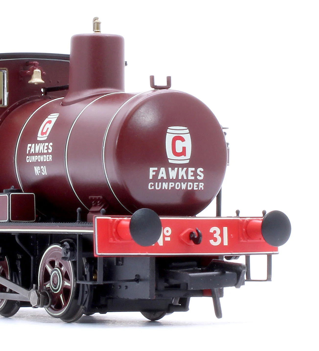965511 Andrew Barclay Fireless 0-4-0 G. Fawkes Gunpowder Works No.31 Steam Locomotive - DCC Sound - Image 12