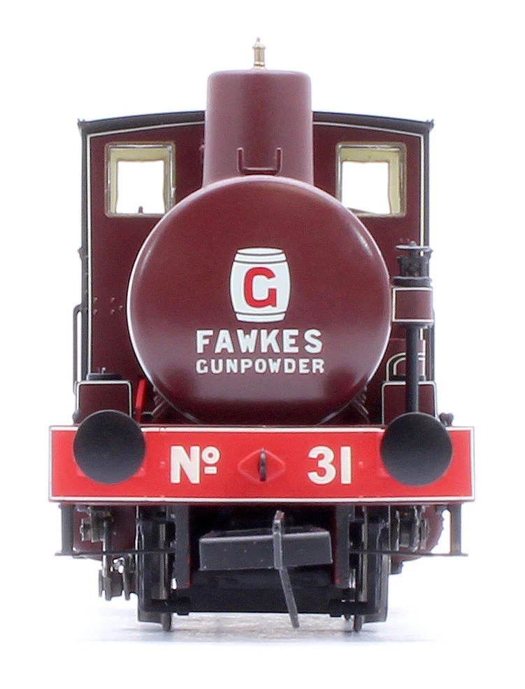 965511 Andrew Barclay Fireless 0-4-0 G. Fawkes Gunpowder Works No.31 Steam Locomotive - DCC Sound - Image 7