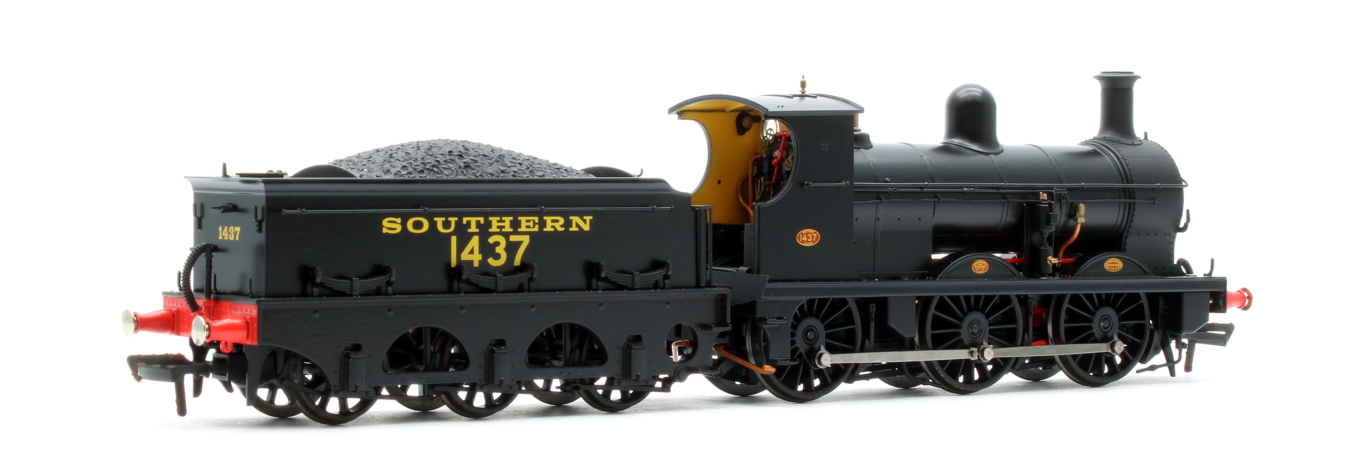966005 SECR O1 No.1437 SR Plain Black (Egyptian Lettering) Steam Locomotive - Image 3