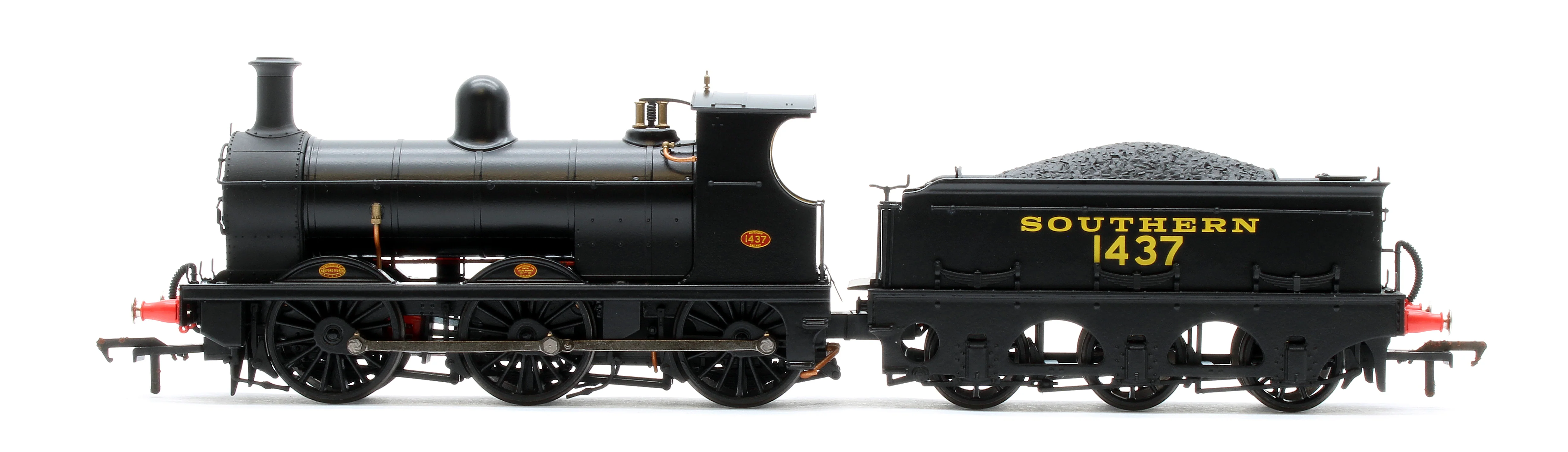 966005 SECR O1 No.1437 SR Plain Black (Egyptian Lettering) Steam Locomotive - Image 5