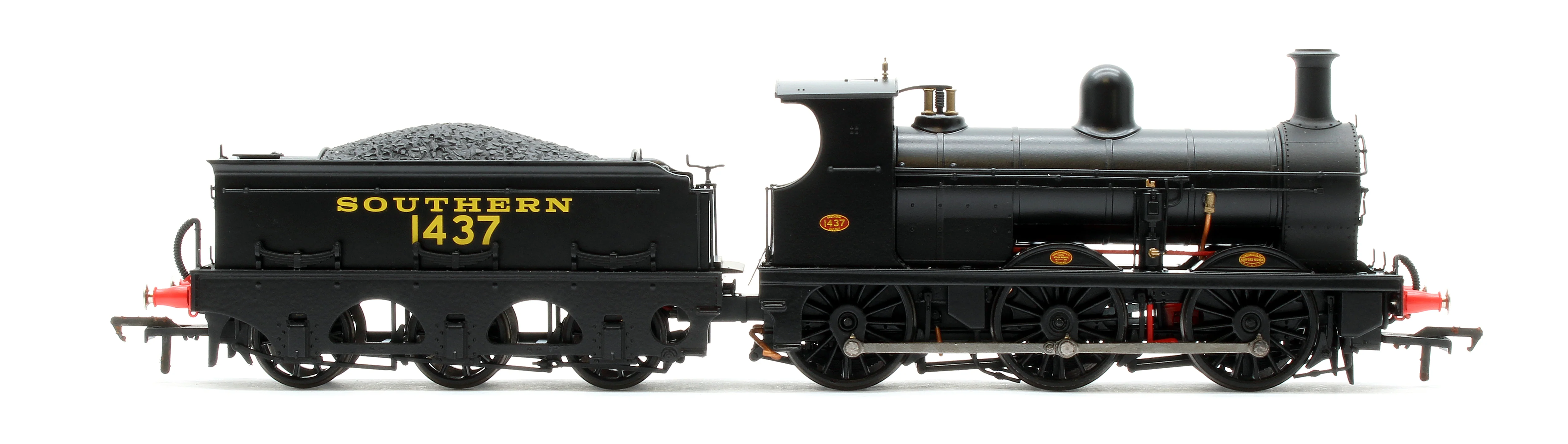 966005 SECR O1 No.1437 SR Plain Black (Egyptian Lettering) Steam Locomotive - Image 6