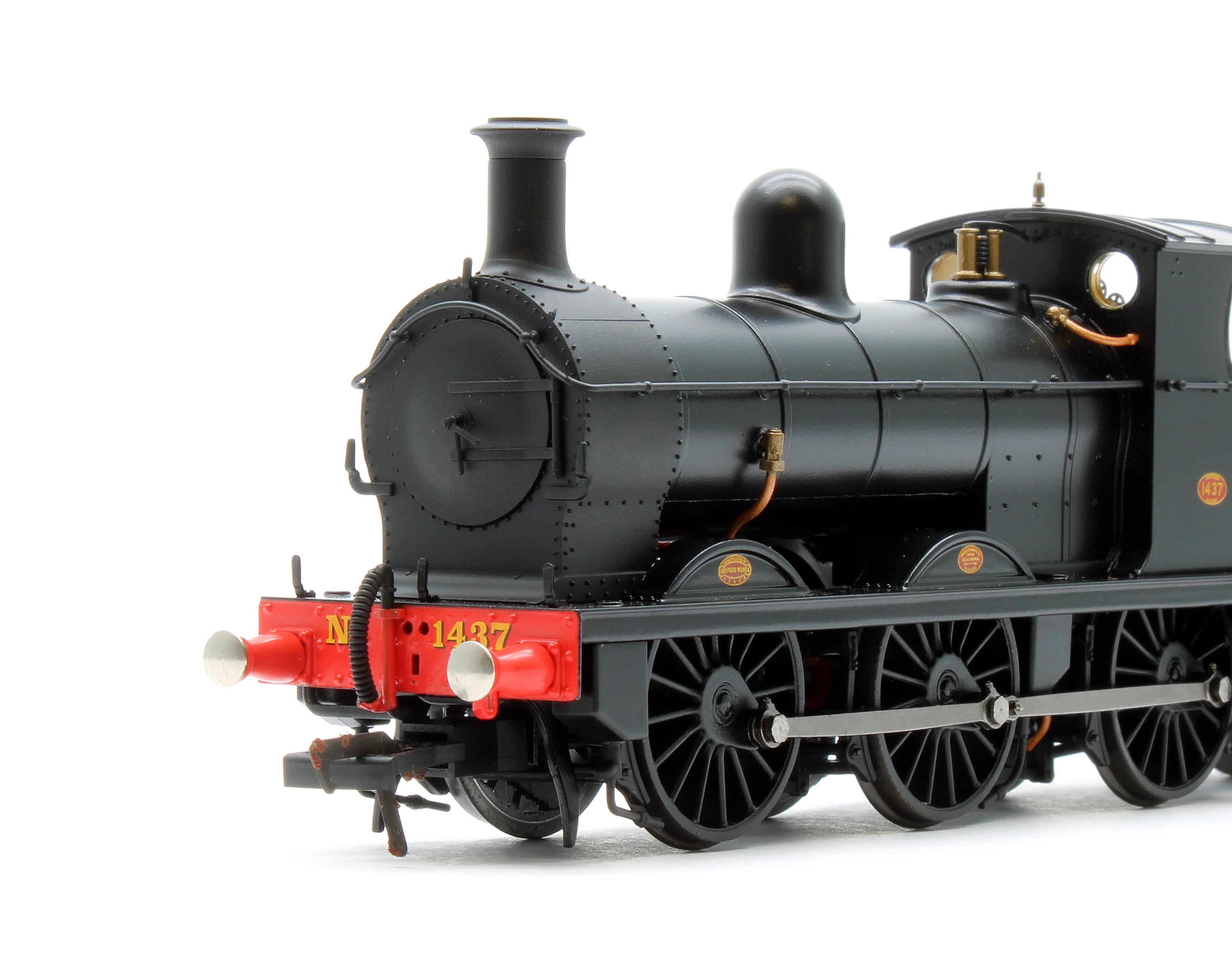 966005 SECR O1 No.1437 SR Plain Black (Egyptian Lettering) Steam Locomotive - Image 7