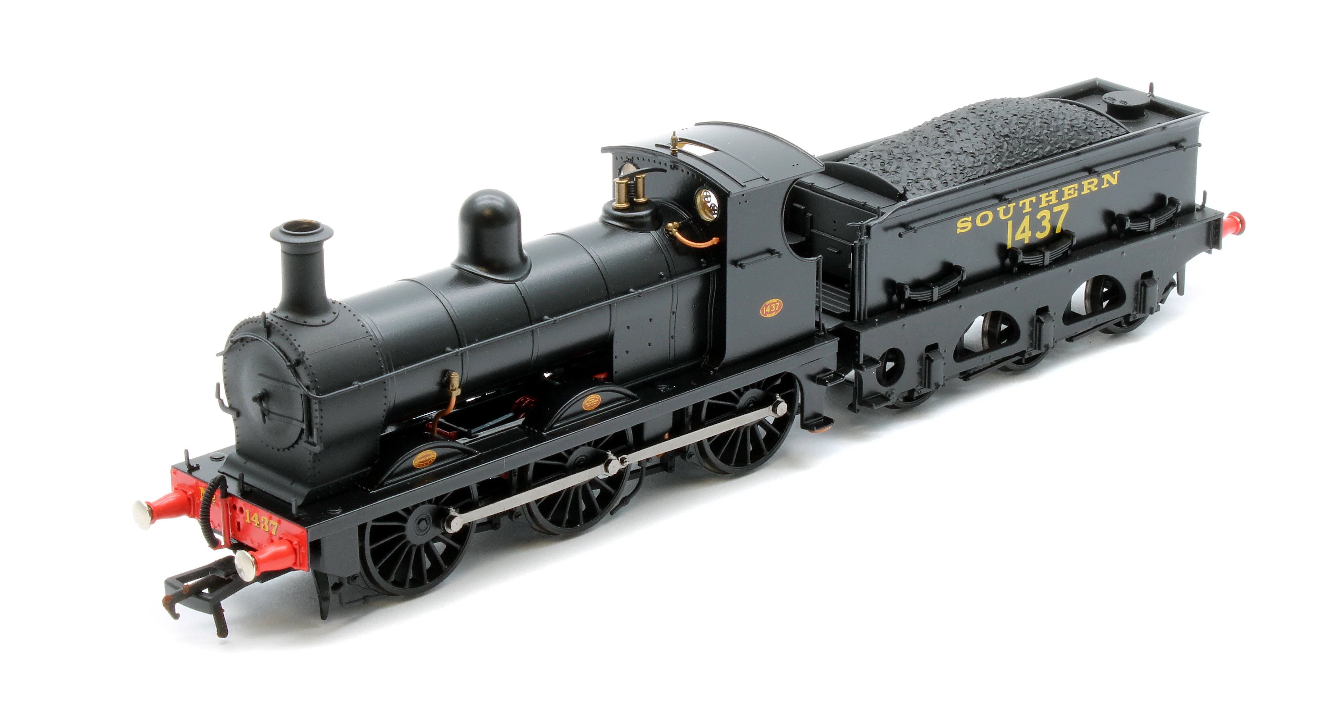 966005 SECR O1 No.1437 SR Plain Black (Egyptian Lettering) Steam Locomotive - Image 8