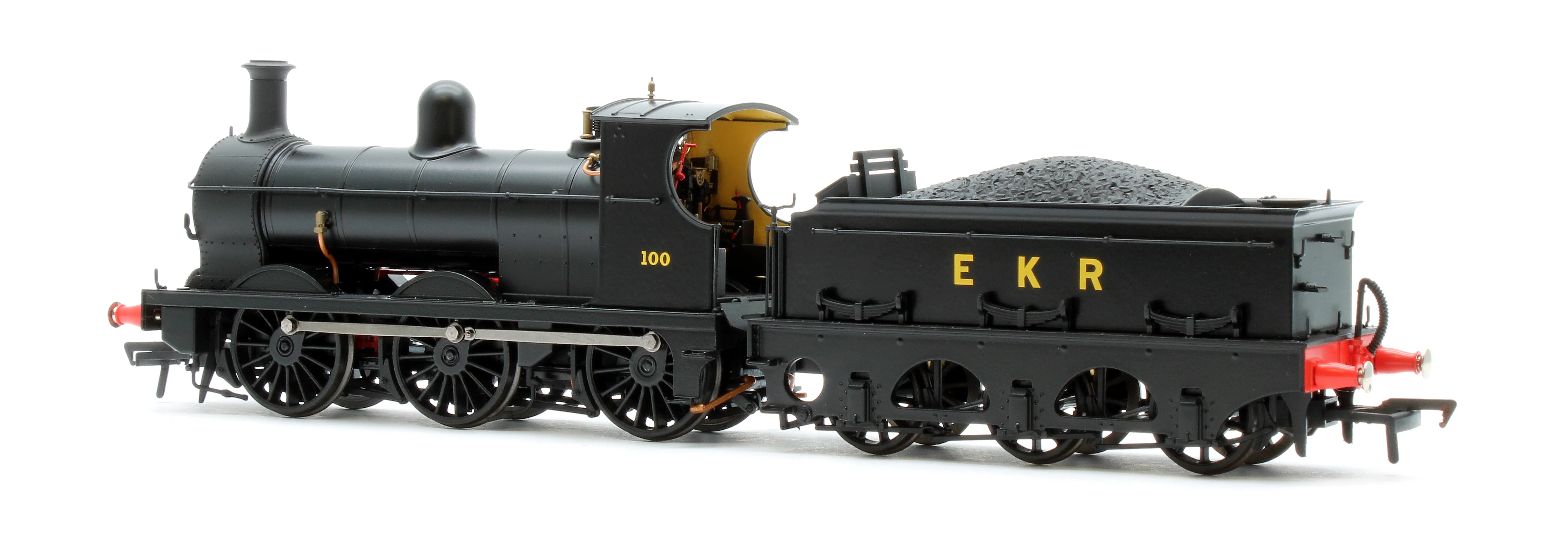 966008 SECR O1 No.100 East Kent Railway Black Steam Locomotive - Image 4