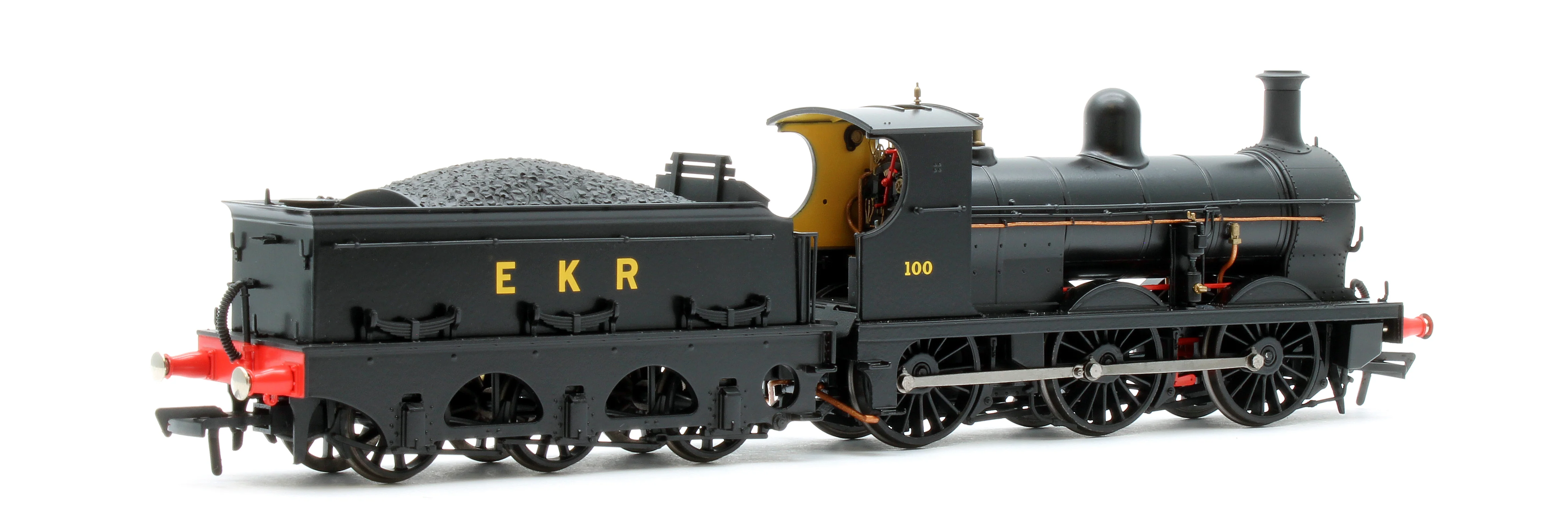 966508 SECR O1 No.100 East Kent Railway Black Steam Locomotive - DCC Sound - Image 3