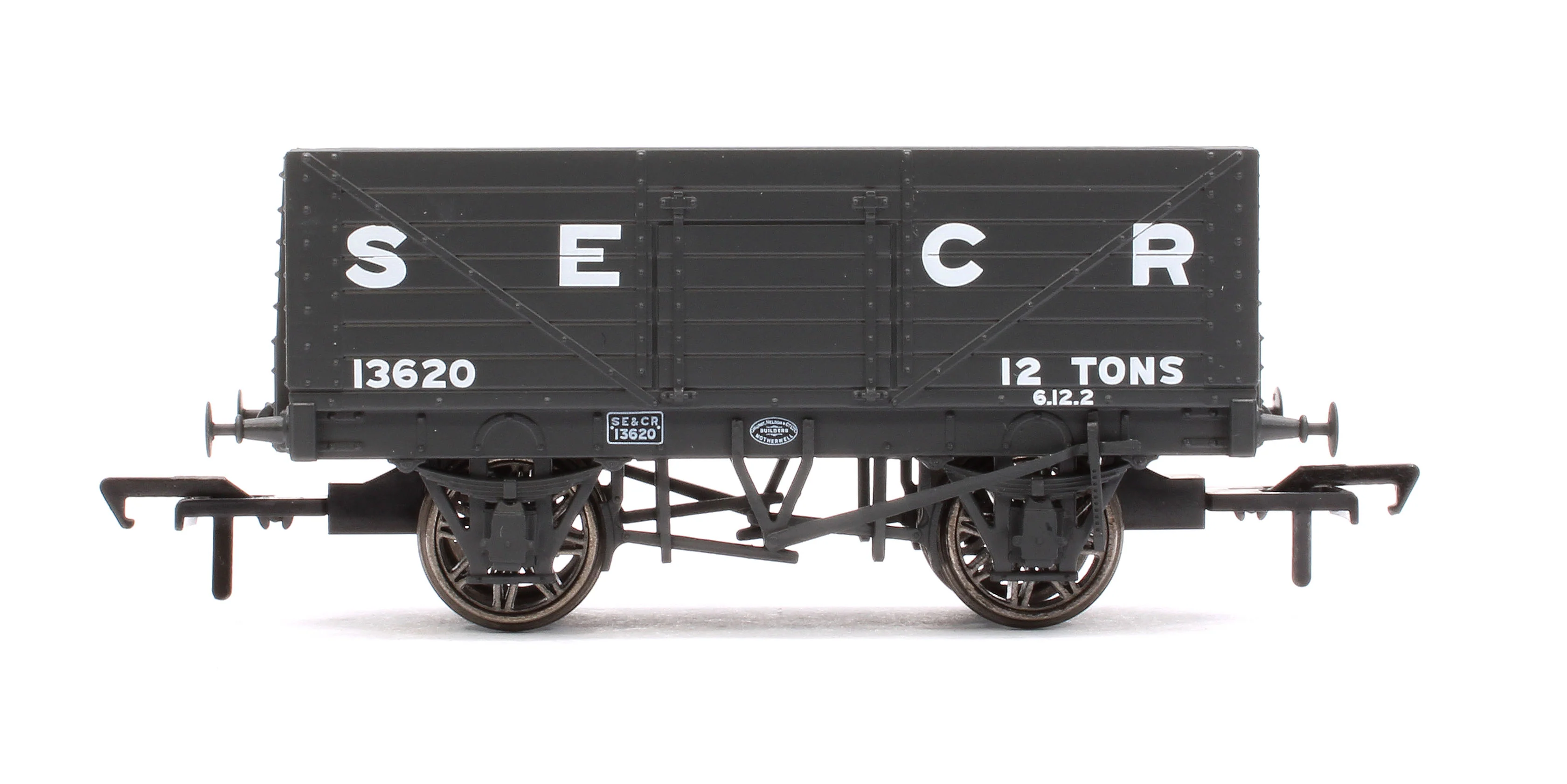 967403 SECR 12T 7 Plank Mineral Wagon (SR Dia.1357) SECR (Late) No.13620 - Image 2