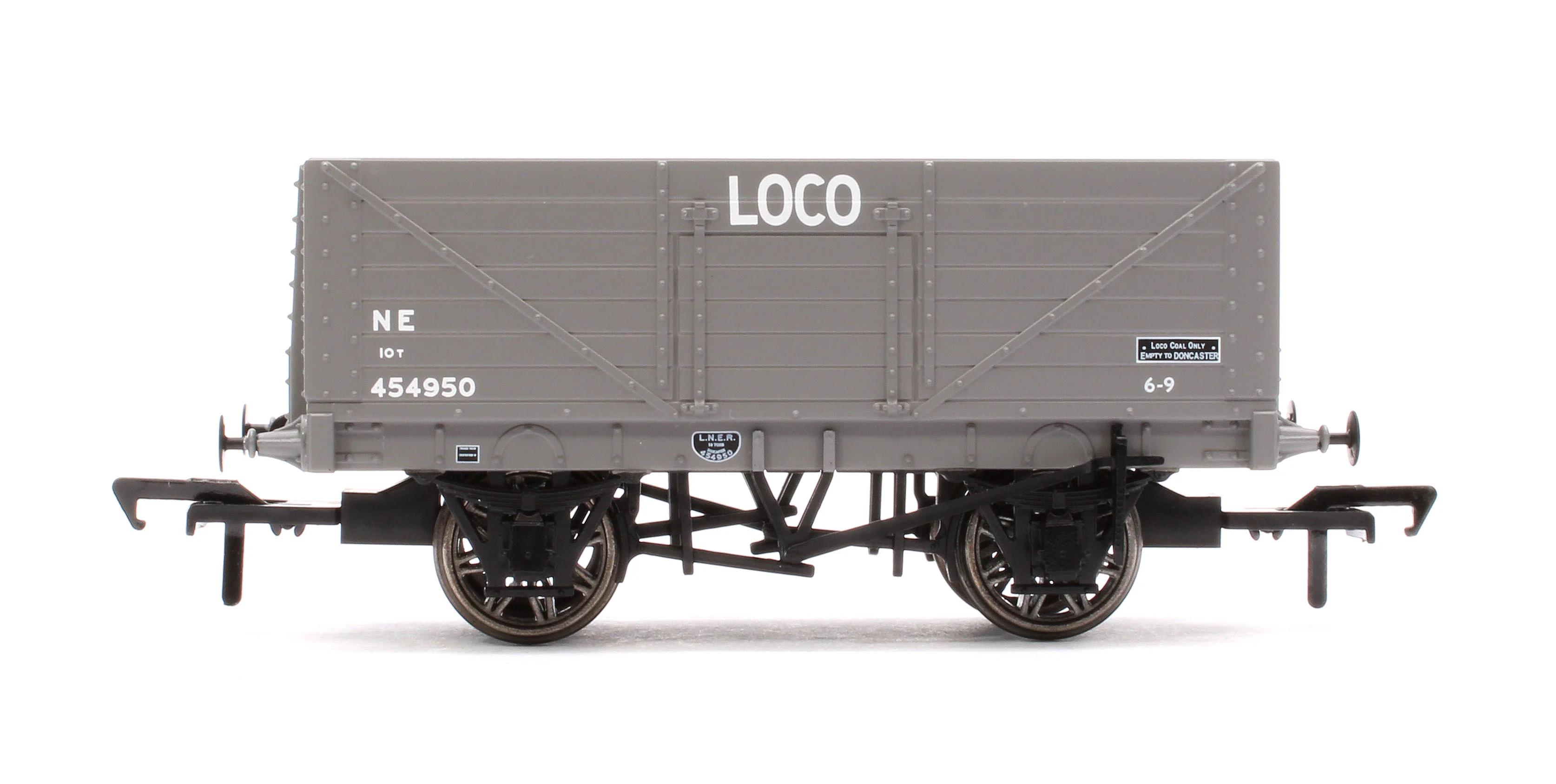 967414 GNR 12T 7 Plank Loco Coal Wagon (LNER Code 4150) LNER (Late) No.454950 - Image 2