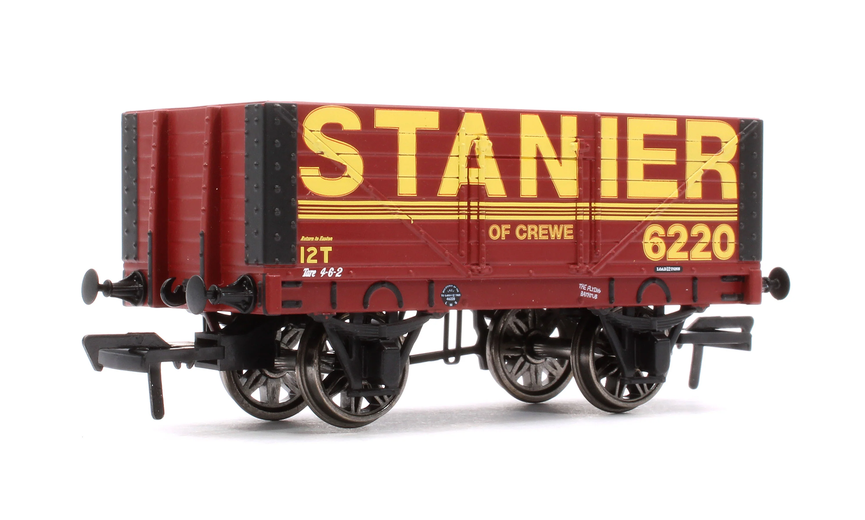 967427 7 Plank 1907 Private Owner Wagon 'The Big Four' Fictitious Stanier No.6220