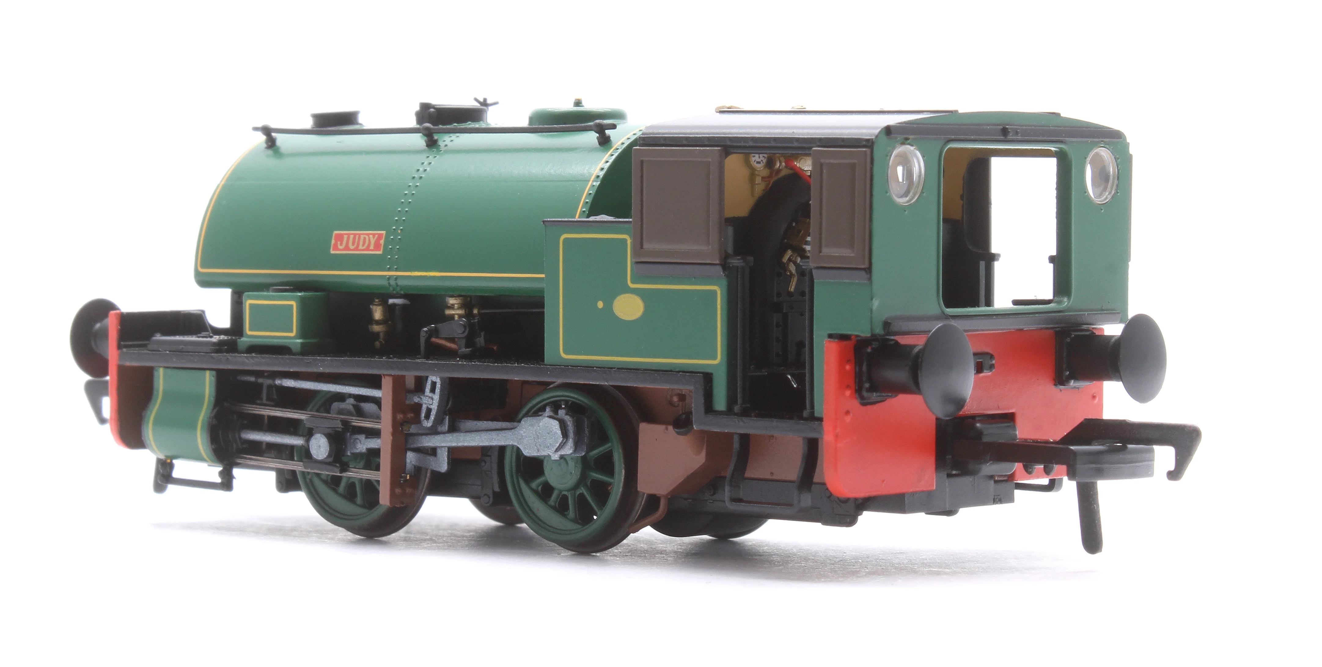 968001 Port of Par Bagnall’s in Special Presentation Box Twin Pack - Lined Dark Green Steam Locomotive - Image 10