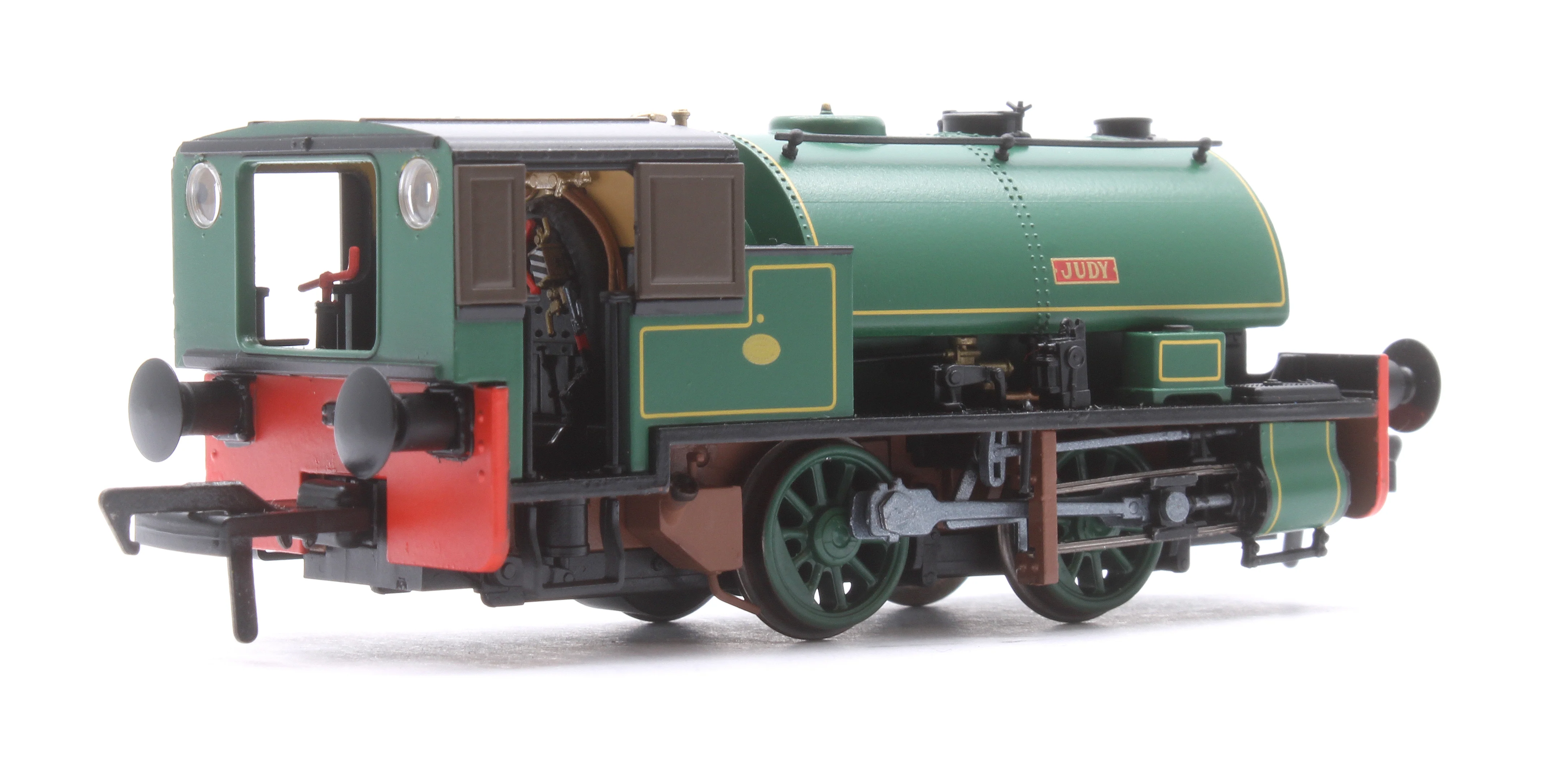 968001 Port of Par Bagnall’s in Special Presentation Box Twin Pack - Lined Dark Green Steam Locomotive - Image 11