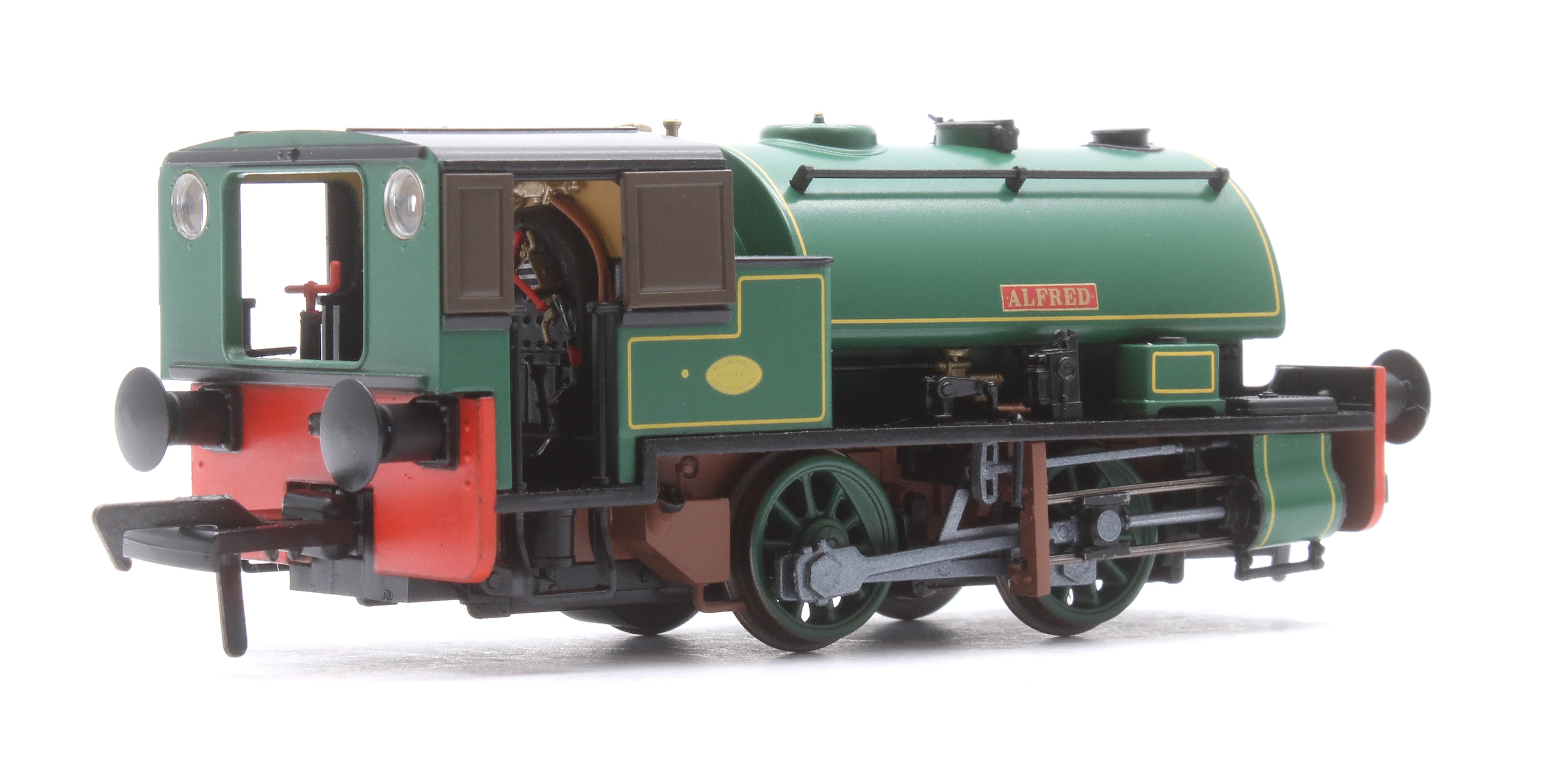 968001 Port of Par Bagnall’s in Special Presentation Box Twin Pack - Lined Dark Green Steam Locomotive - Image 5
